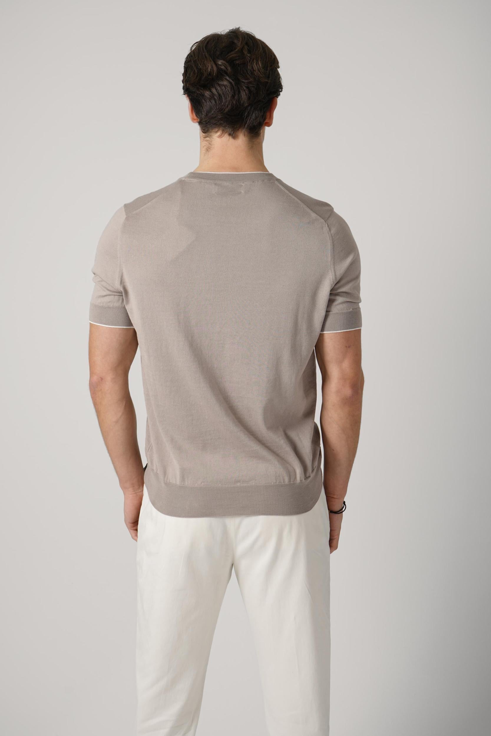 Brunello Cucinelli Cotton Lightweight Knit Shirt Yuta
