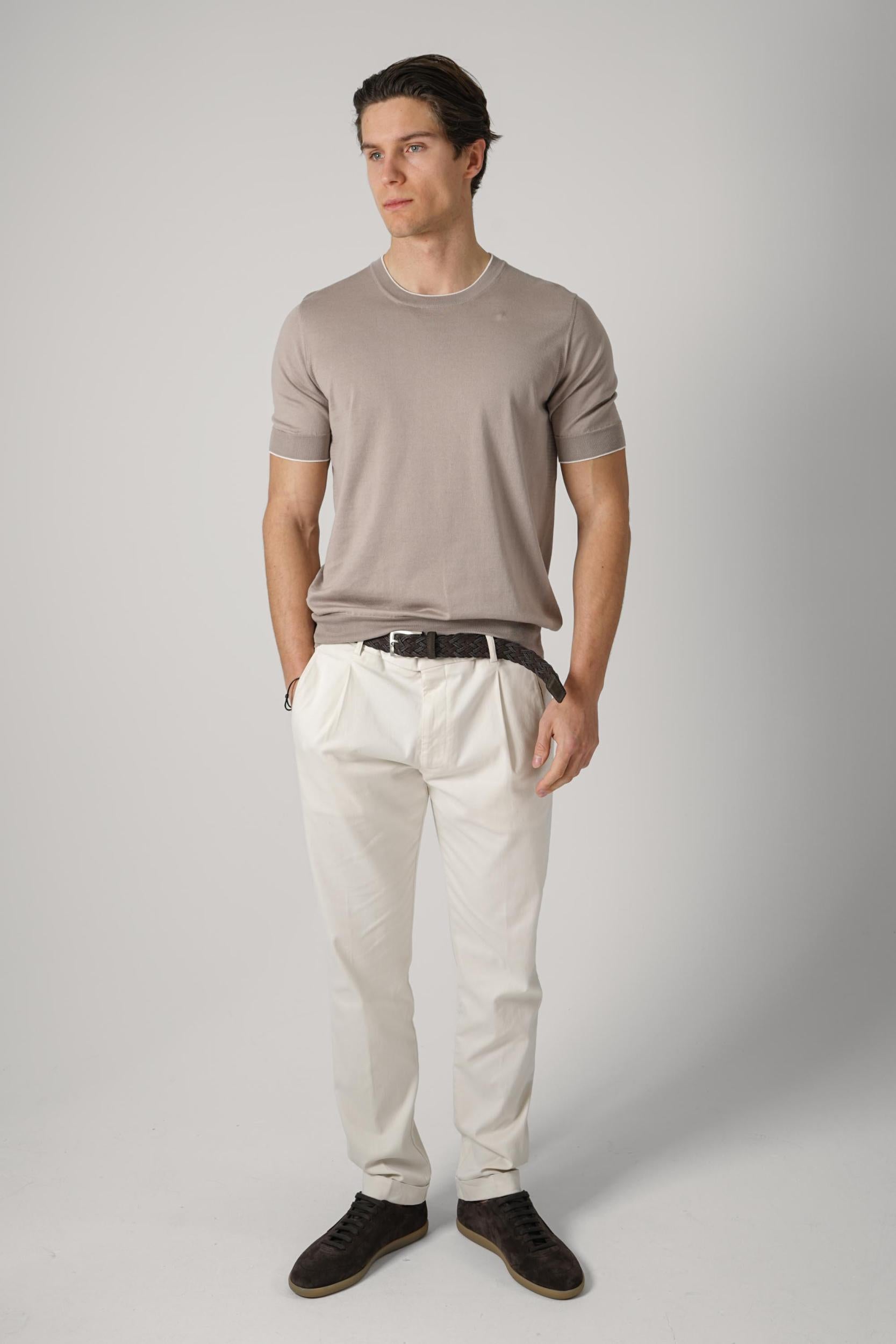 Brunello Cucinelli Cotton Lightweight Knit Shirt Yuta