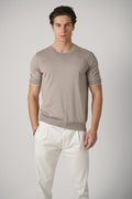Brunello Cucinelli Cotton Lightweight Knit Shirt Yuta