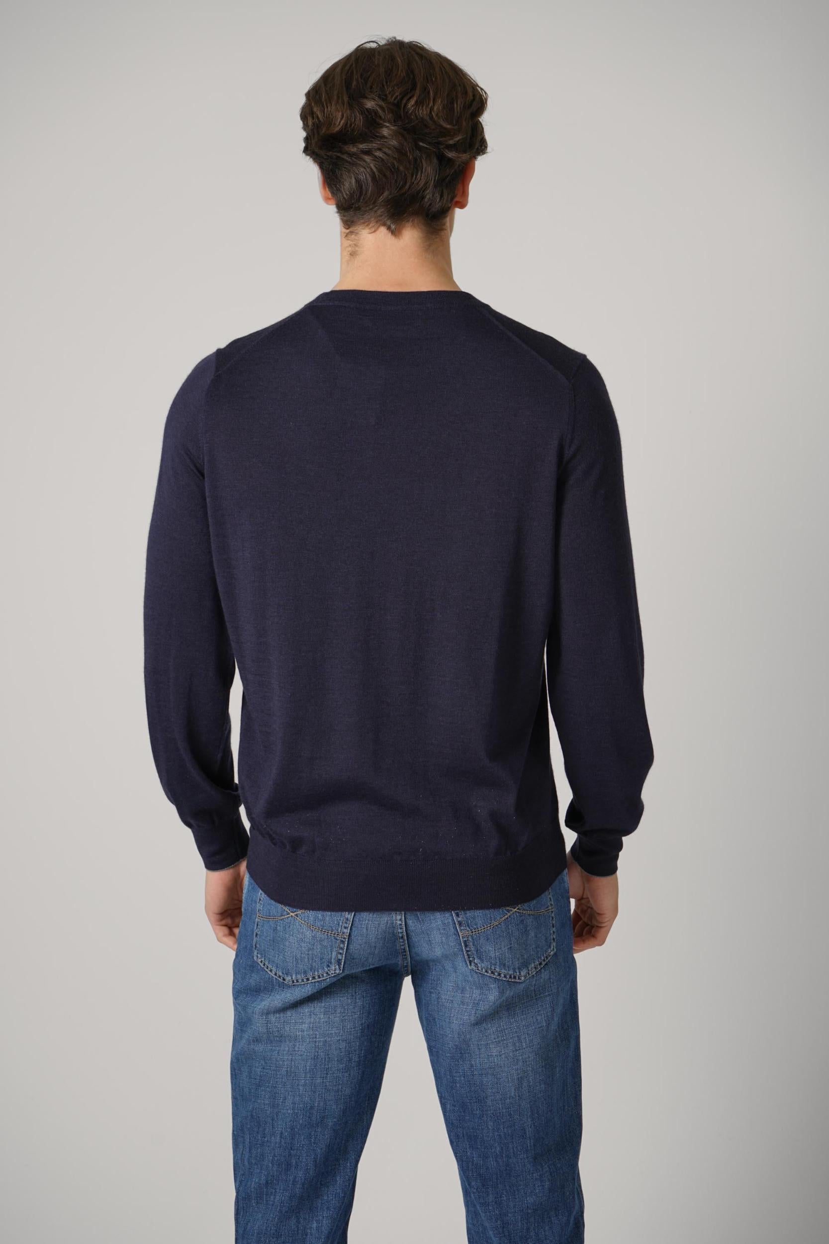 Brunello Cucinelli Knit Sweater Navy