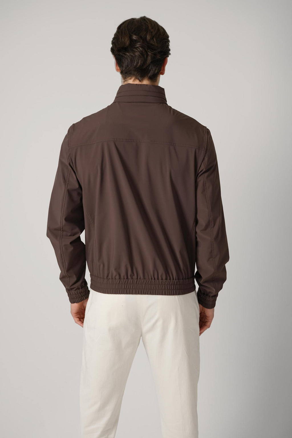 Brunello Cucinelli Nylon Jacket Hazelnut
