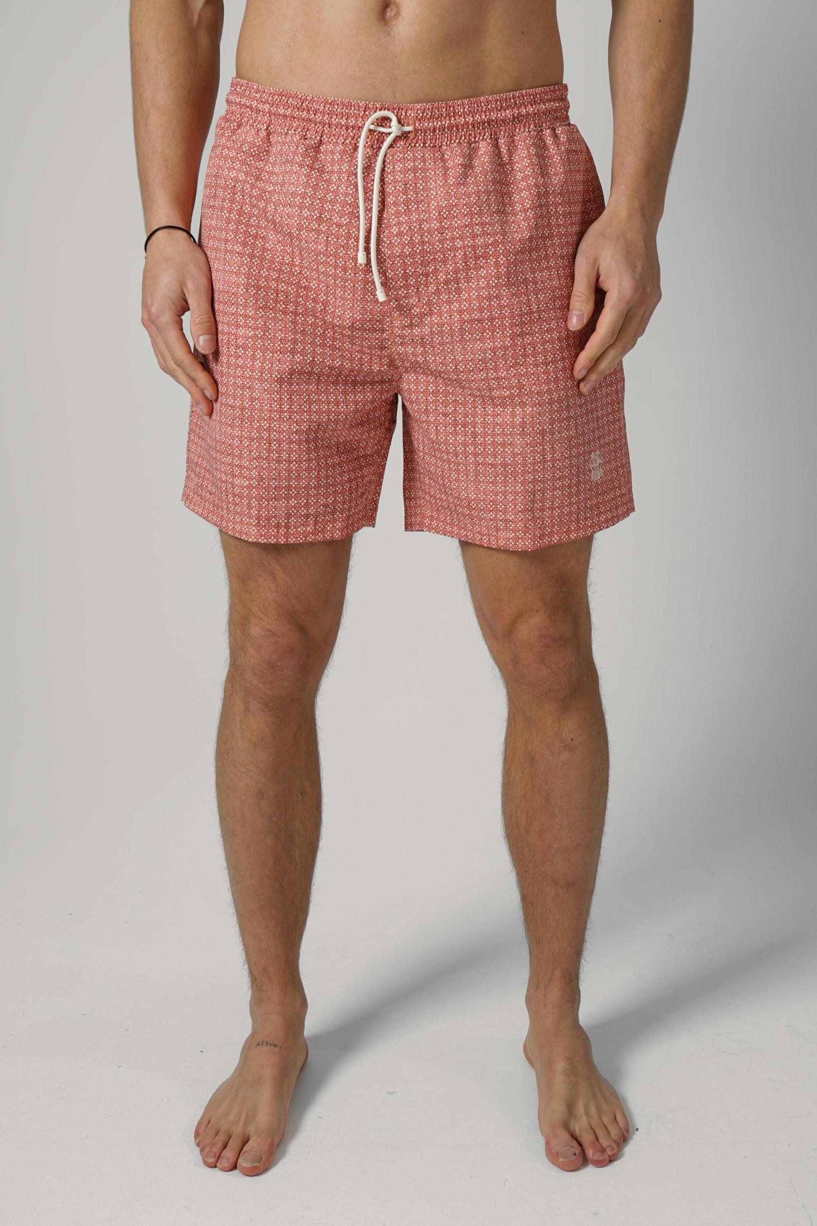 Brunello Cucinelli Nylon Swim Shorts Apricot