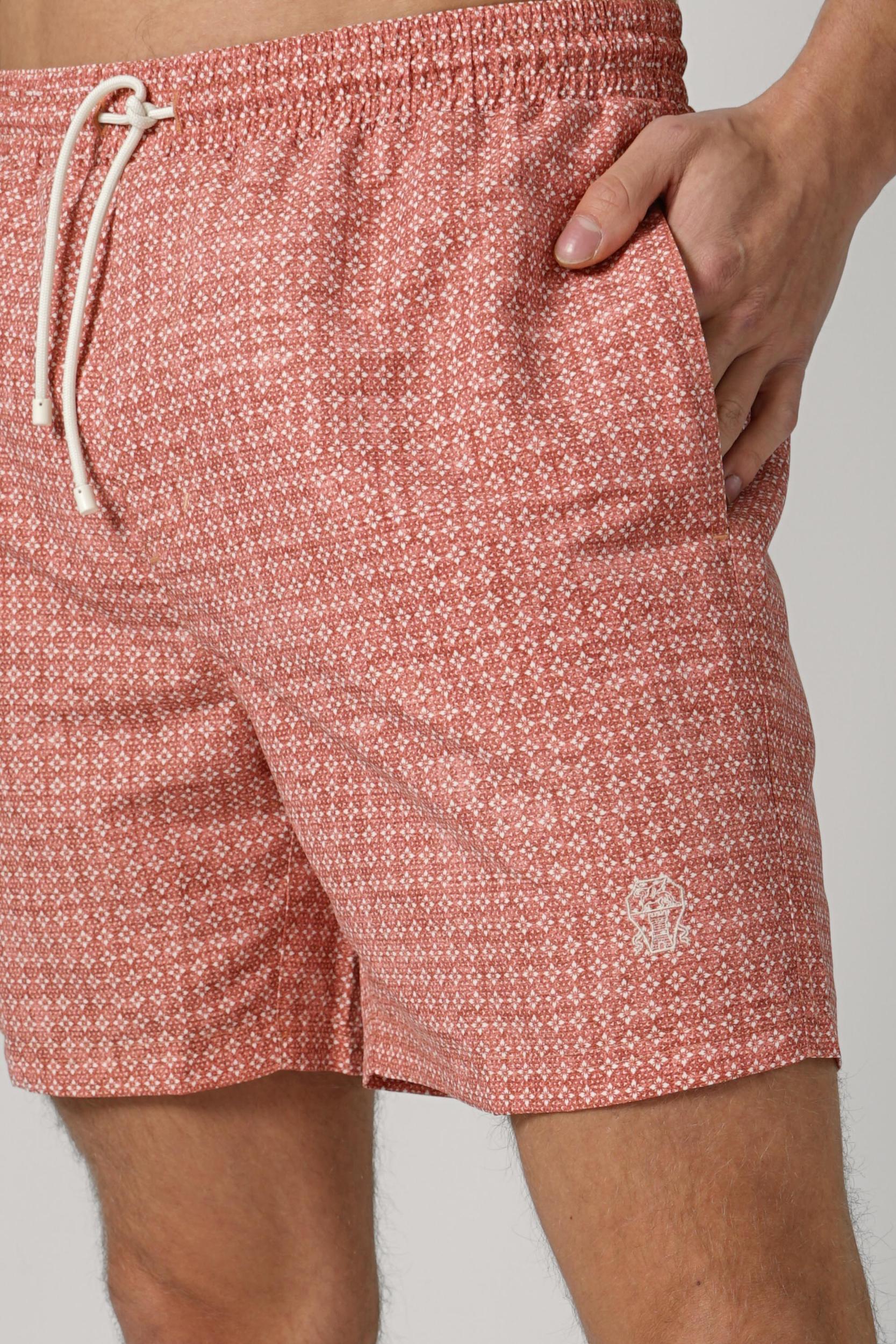 Brunello Cucinelli Nylon Swim Shorts Apricot