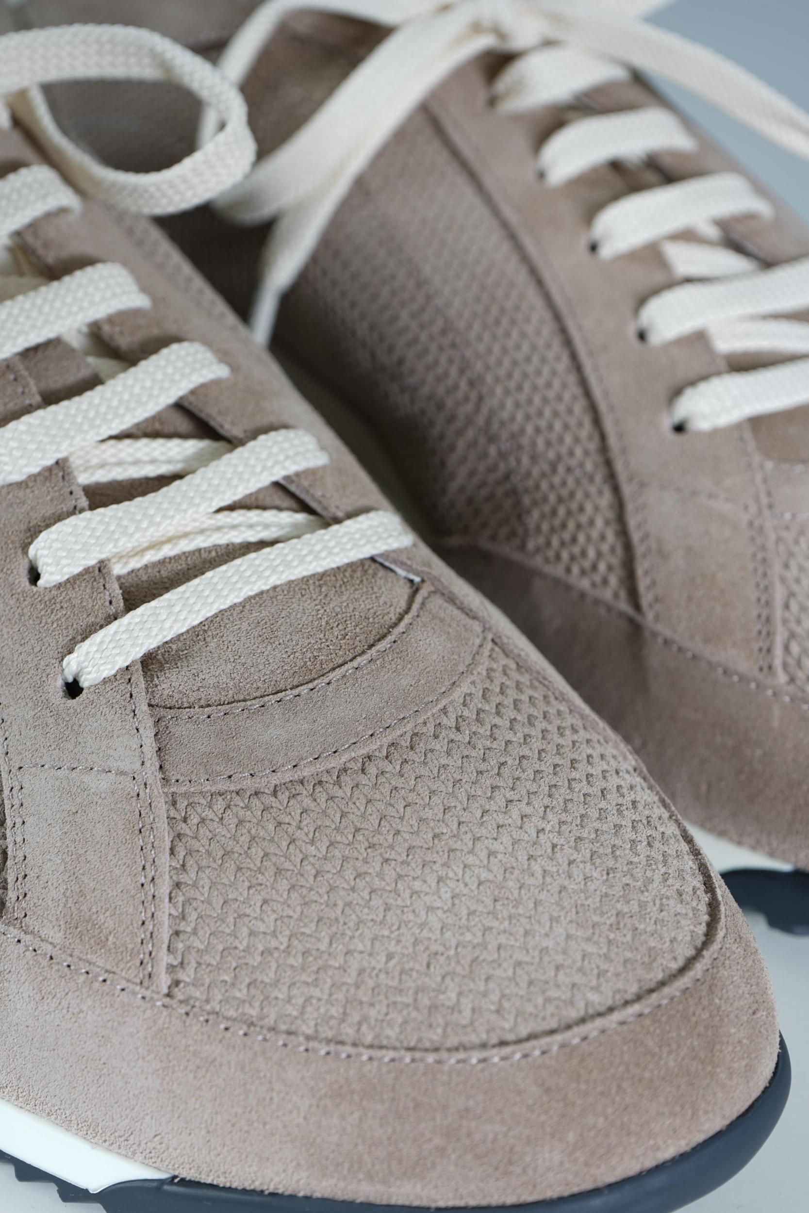 Brunello Cucinelli Suede Sneaker Beige