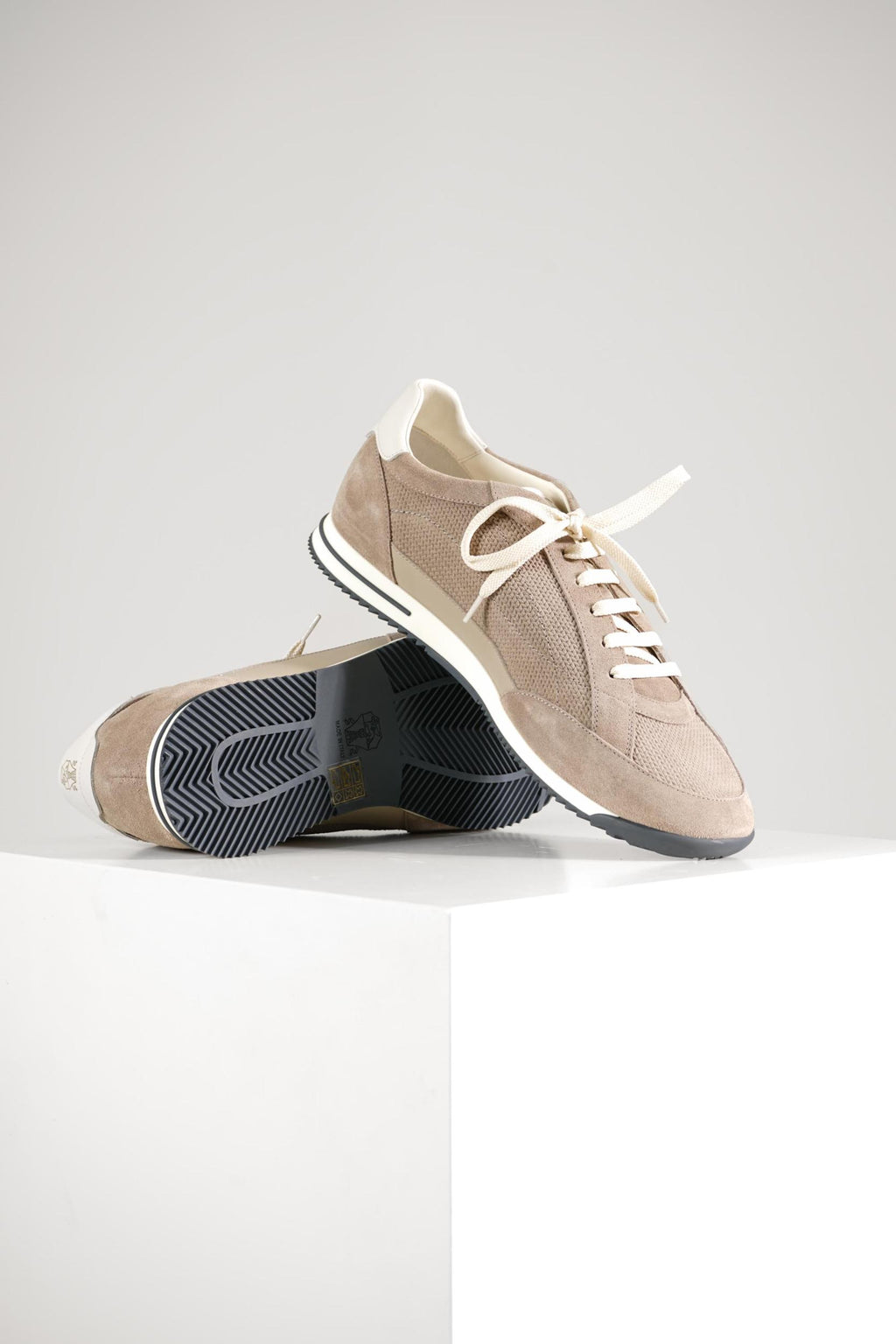 Brunello Cucinelli Suede Sneaker Beige