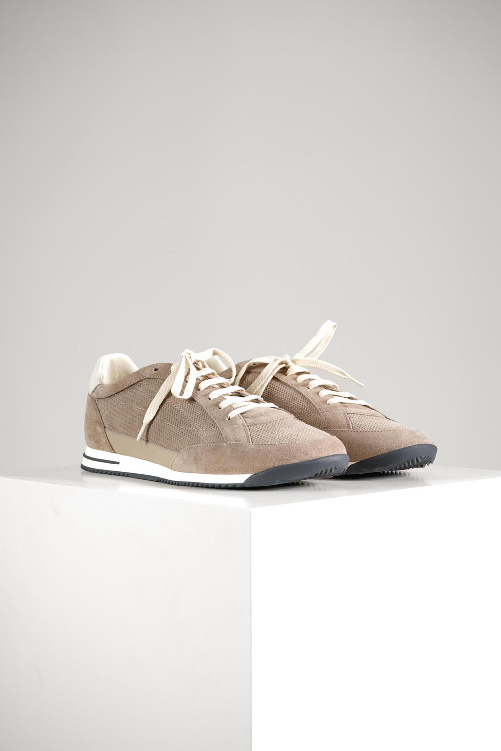 Brunello Cucinelli Suede Sneaker Beige