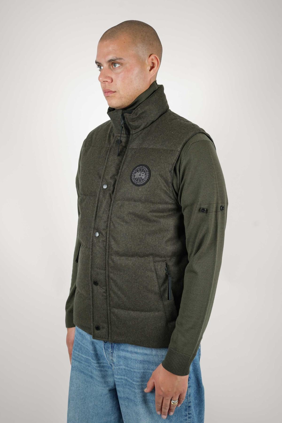 Canada Goose Black Label Garson Vest Military Green