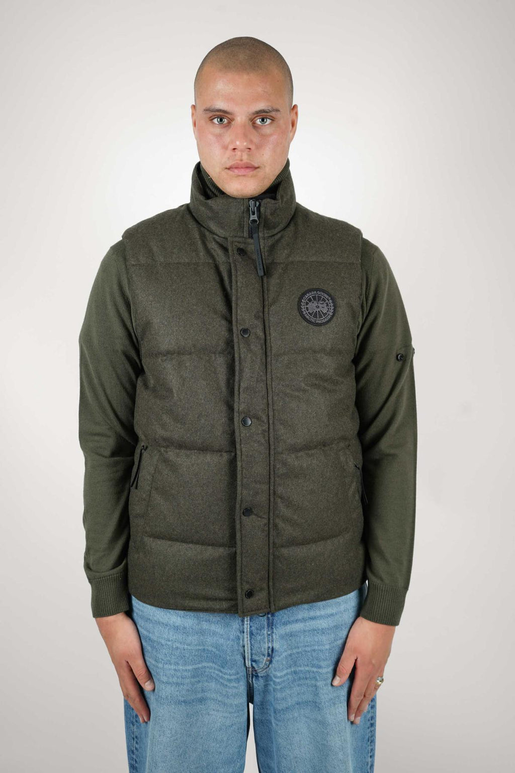 Canada Goose Black Label Garson Vest Military Green