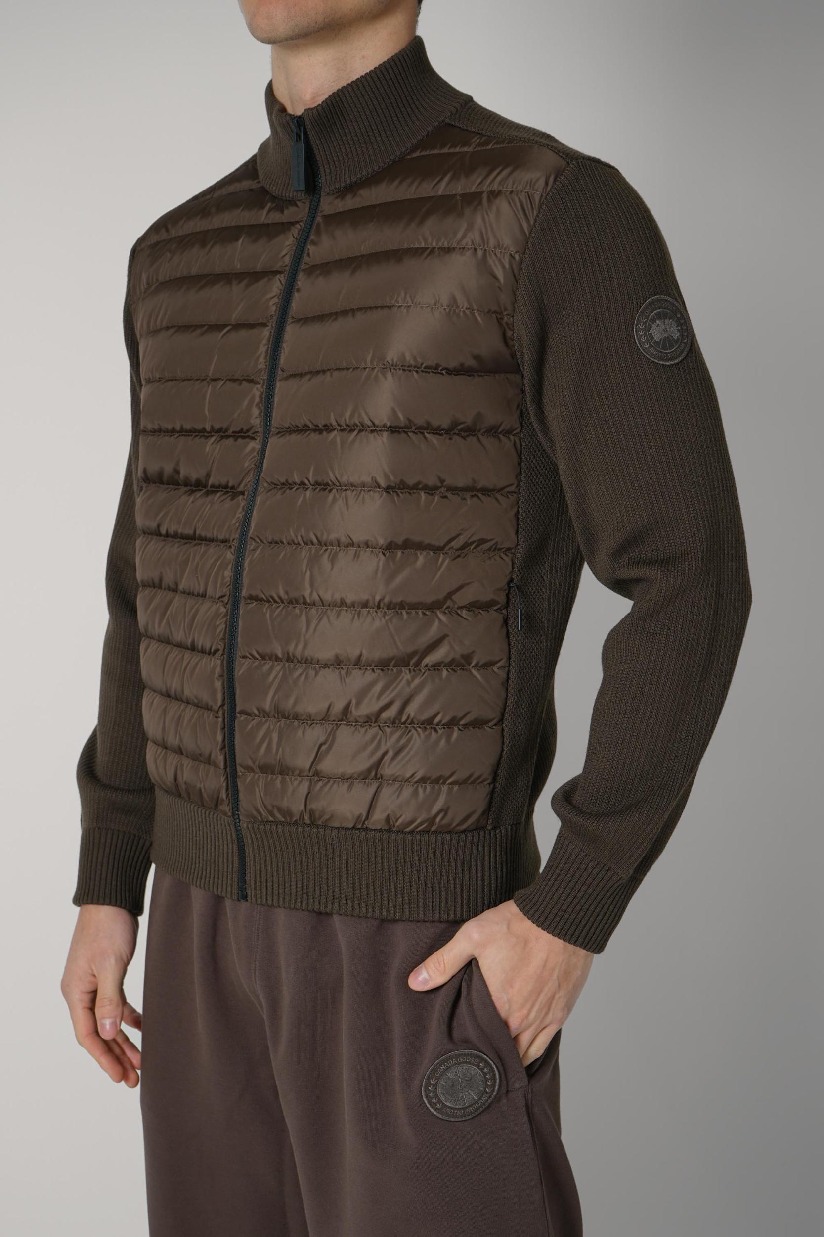 Canada Goose Hybridge Knit Jacket Brown