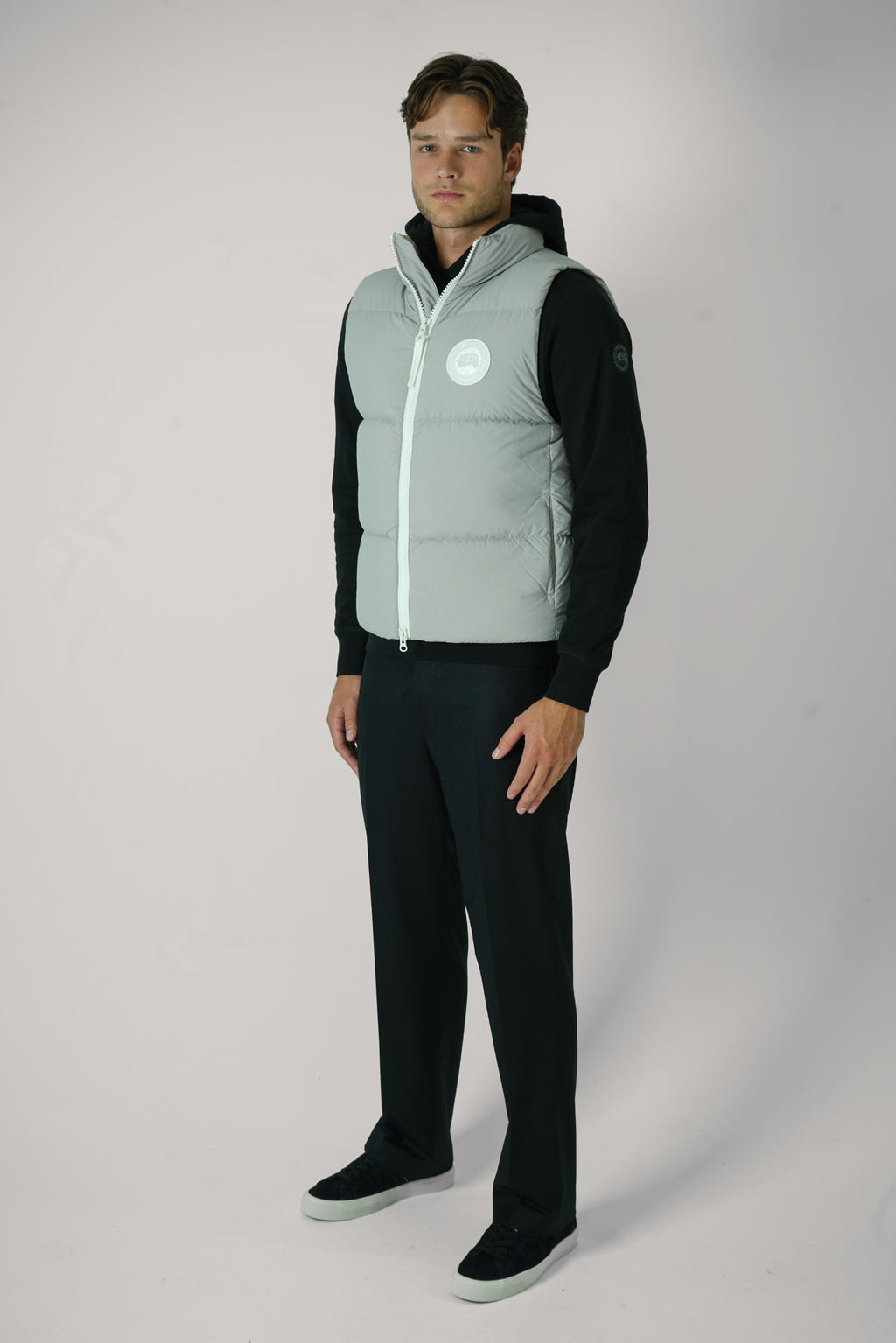 Canada Goose Lawrence Puffer Vest Moonstone Grey