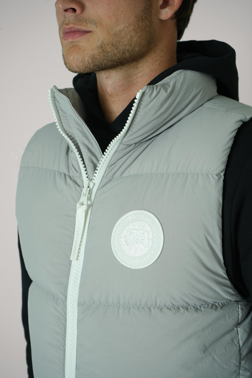 Canada Goose Lawrence Puffer Vest Moonstone Grey
