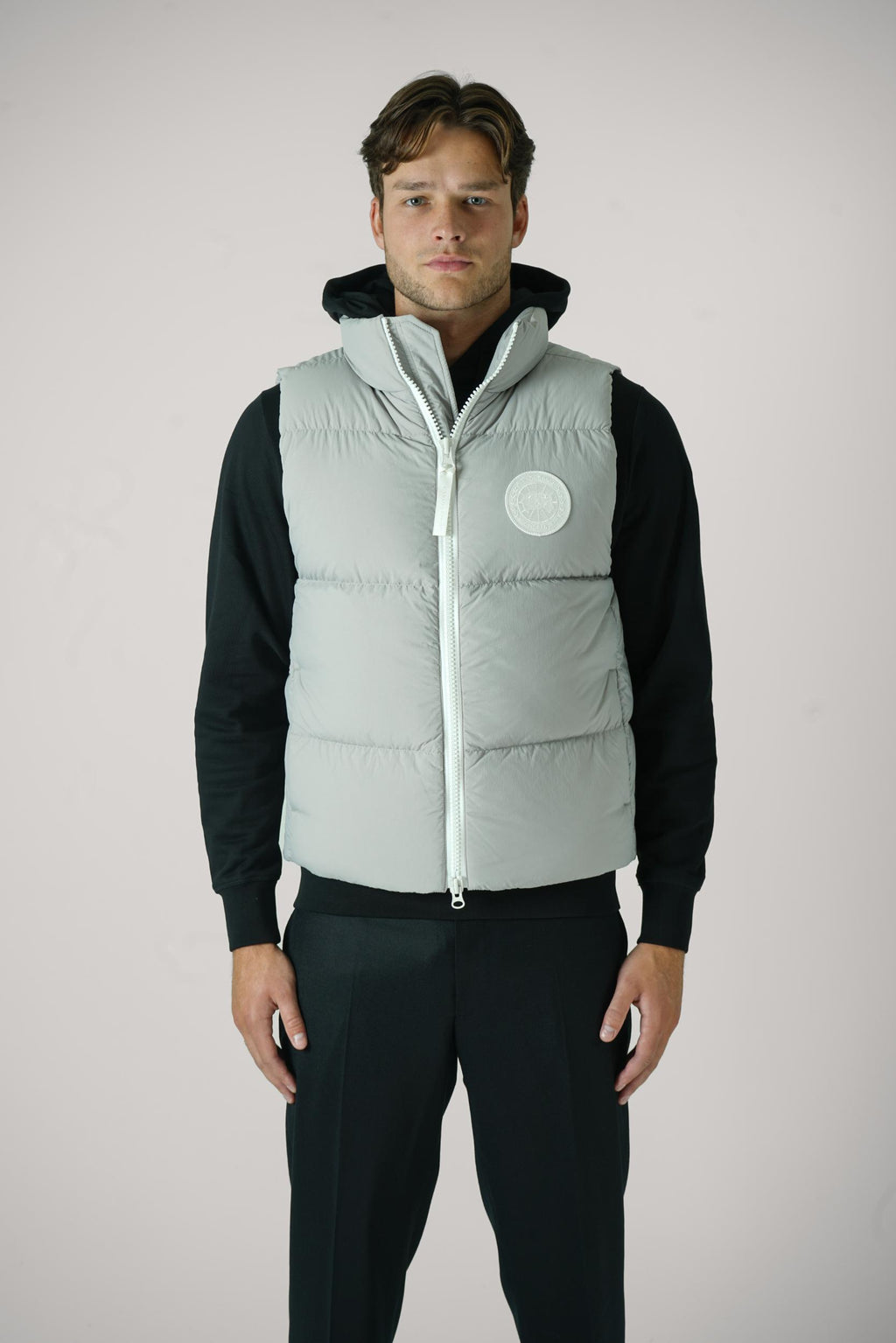 Canada Goose Lawrence Puffer Vest Moonstone Grey