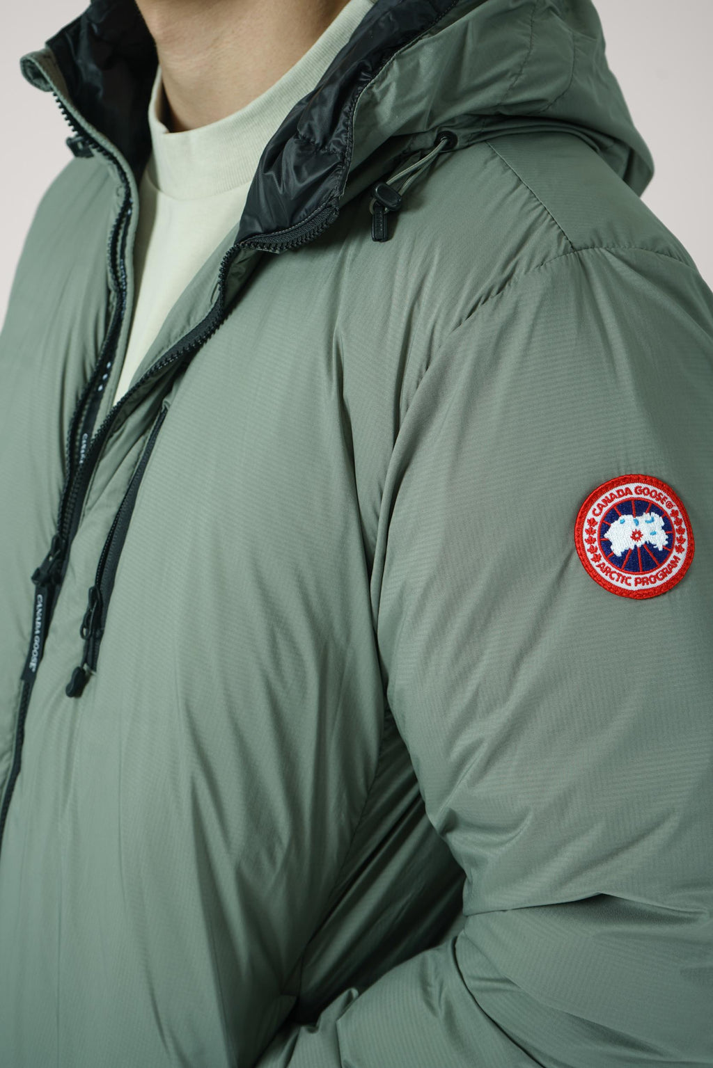 Canada Goose Lodge Hoody Jacket Sagebrush-Armoise