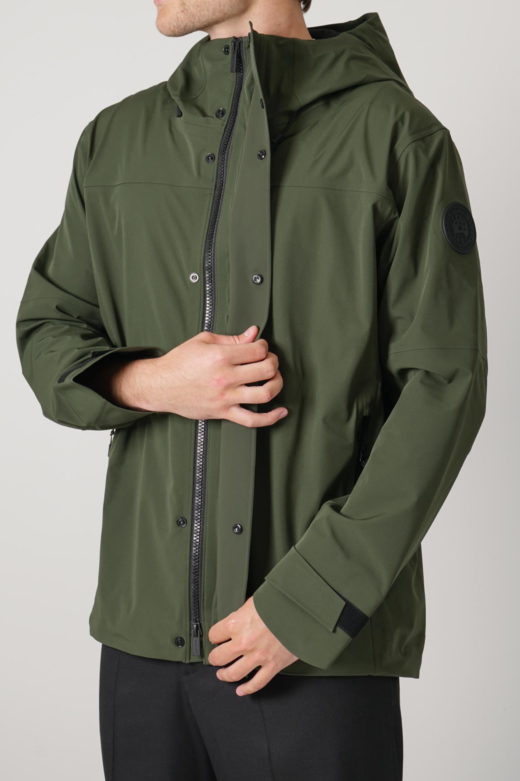 Canada Goose Rupert Rain Jacket Moss Khaki Green