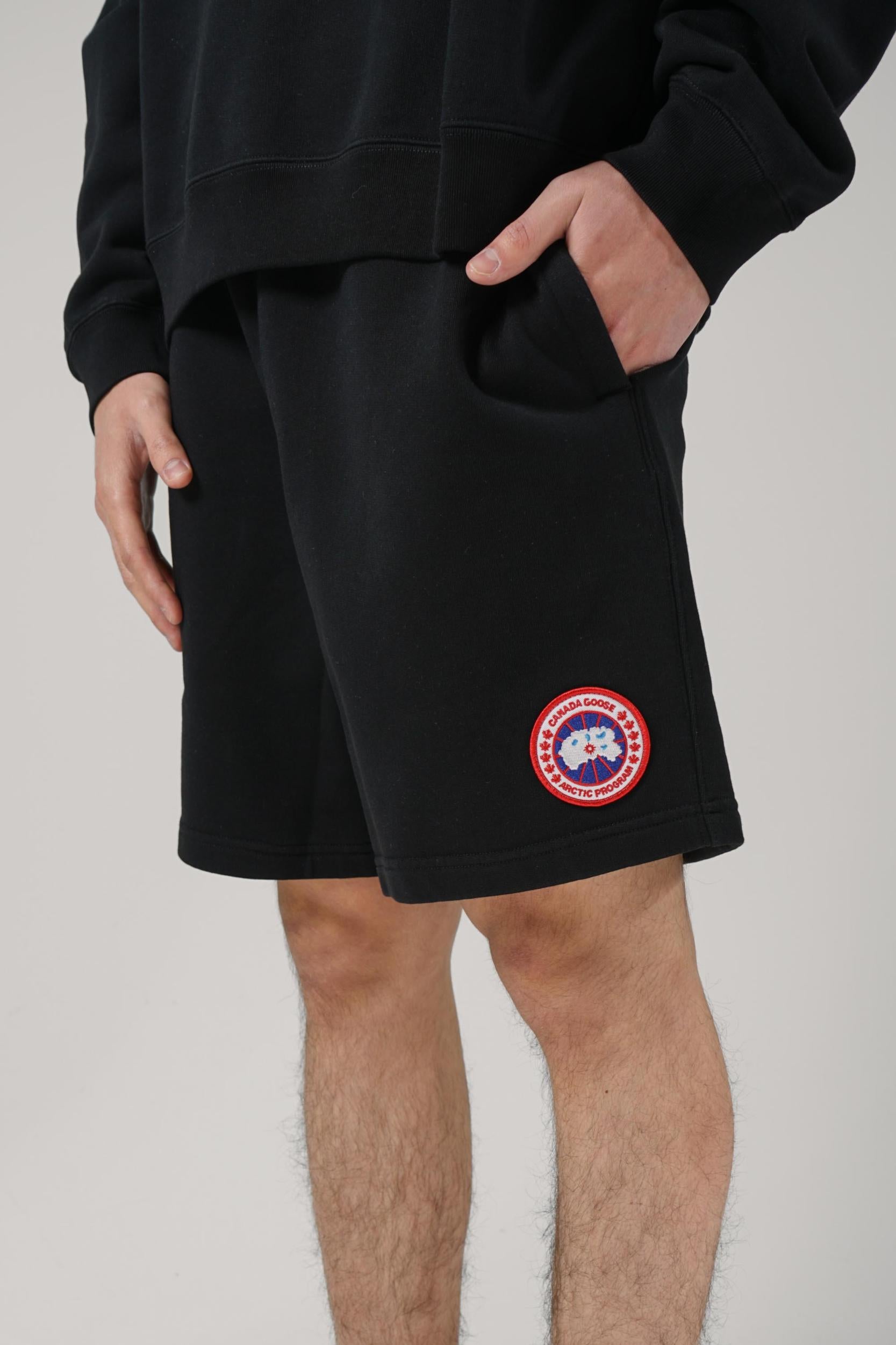 Canada Goose Sweat Shorts Black