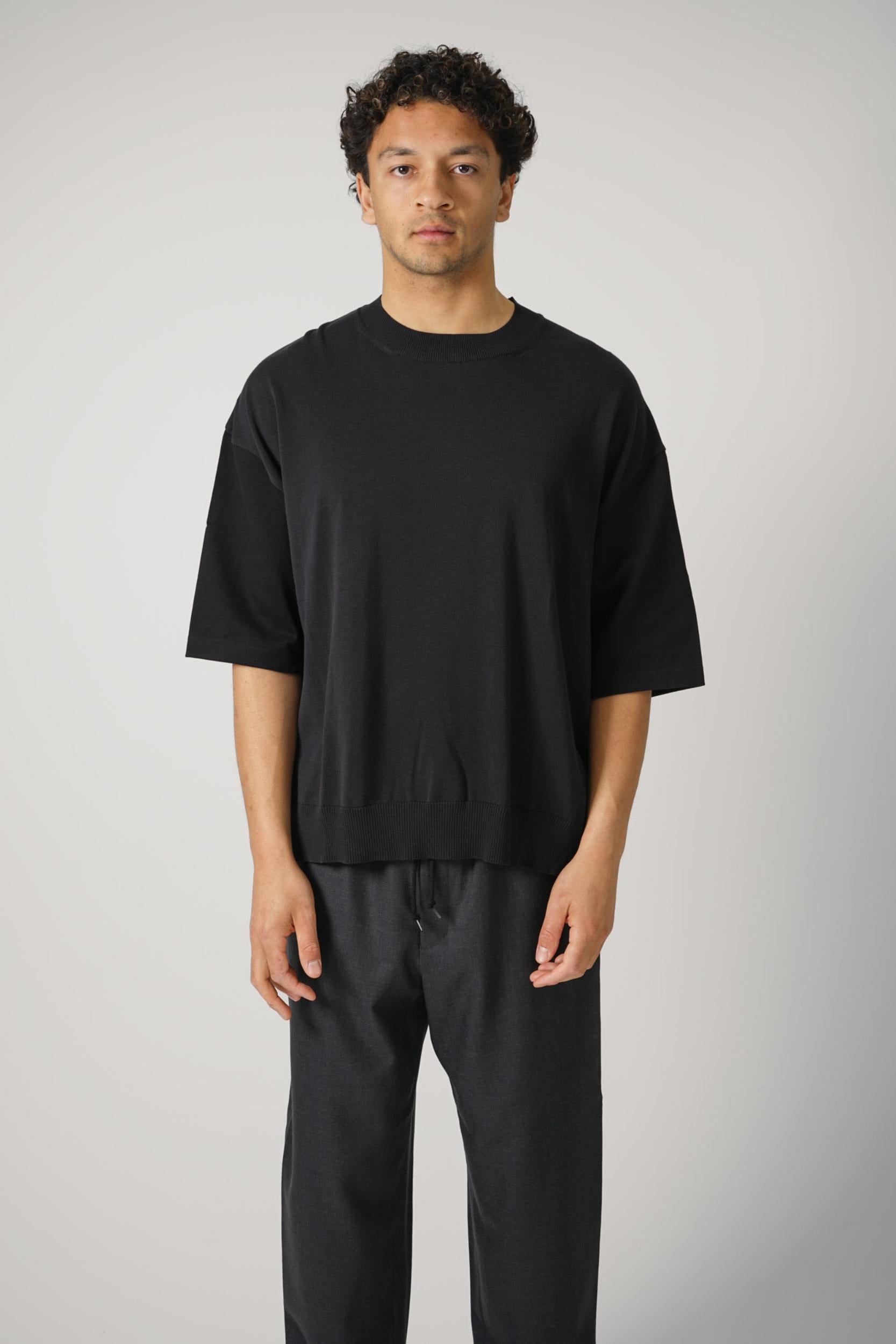 Comme Des Garçon Homme Heavy Cotton Shirt Black