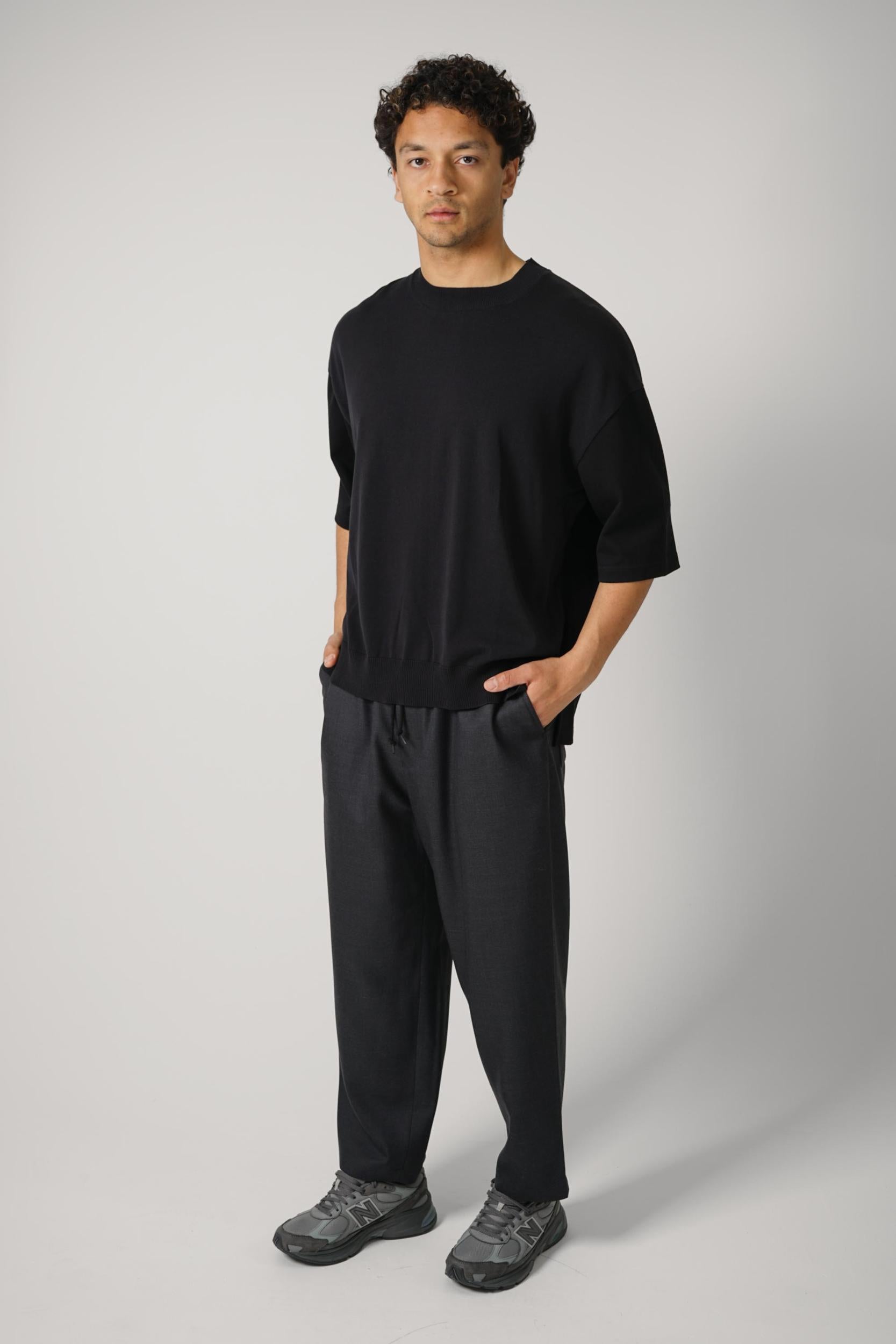 Comme Des Garçon Homme Heavy Cotton Shirt Black