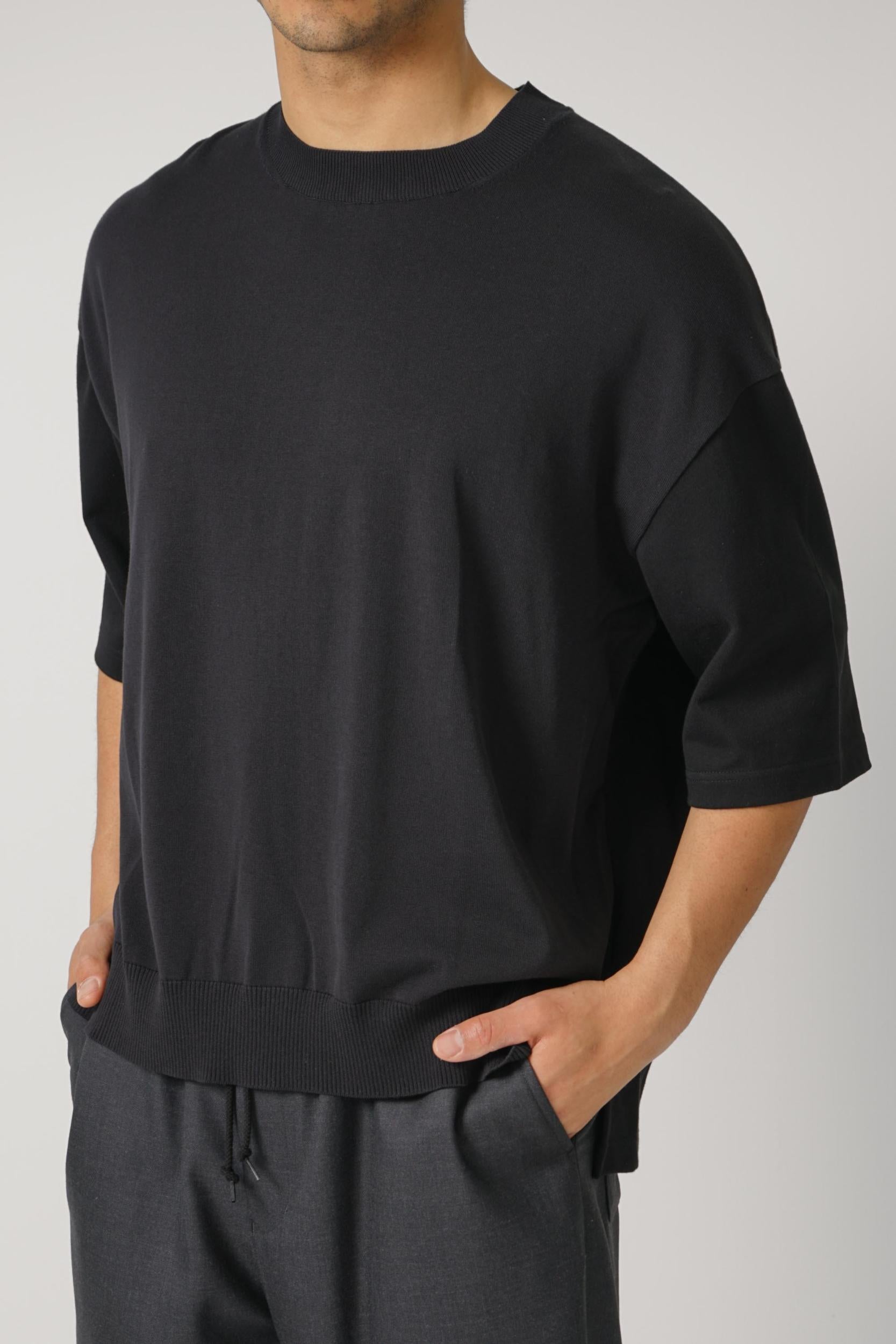 Comme Des Garçon Homme Heavy Cotton Shirt Black