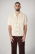 Drôle De Monsieur Chemise Maille Off White