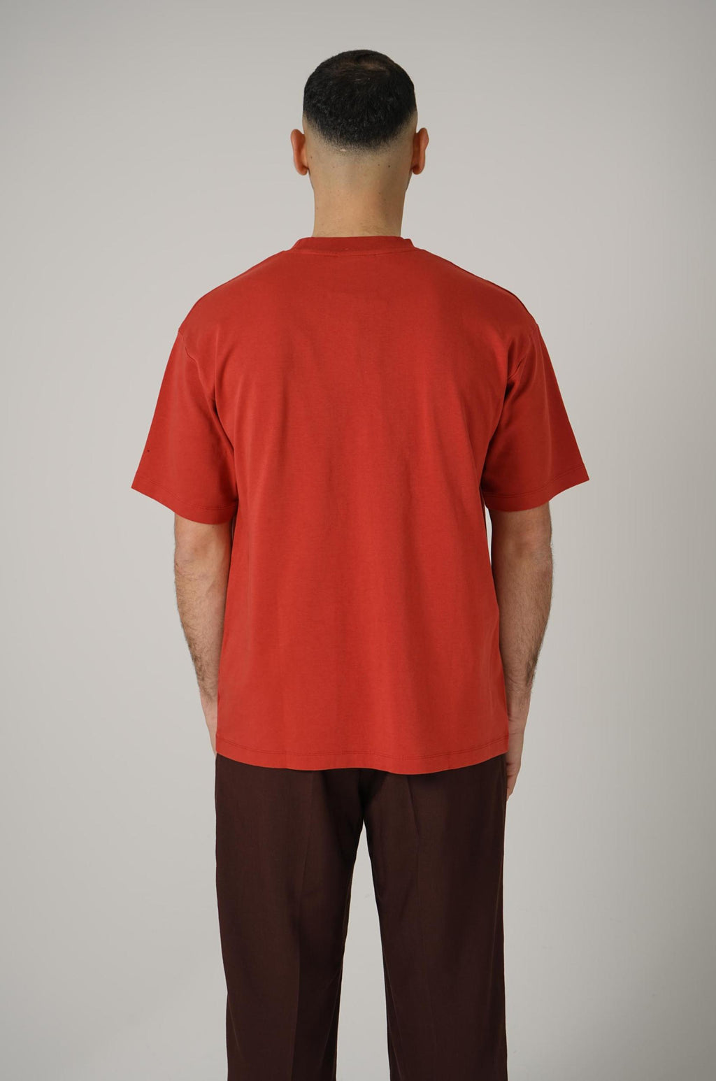 Drôle De Monsieur Le T-Shirt Slogan Classique Red