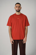 Drôle De Monsieur Le T-Shirt Slogan Classique Red