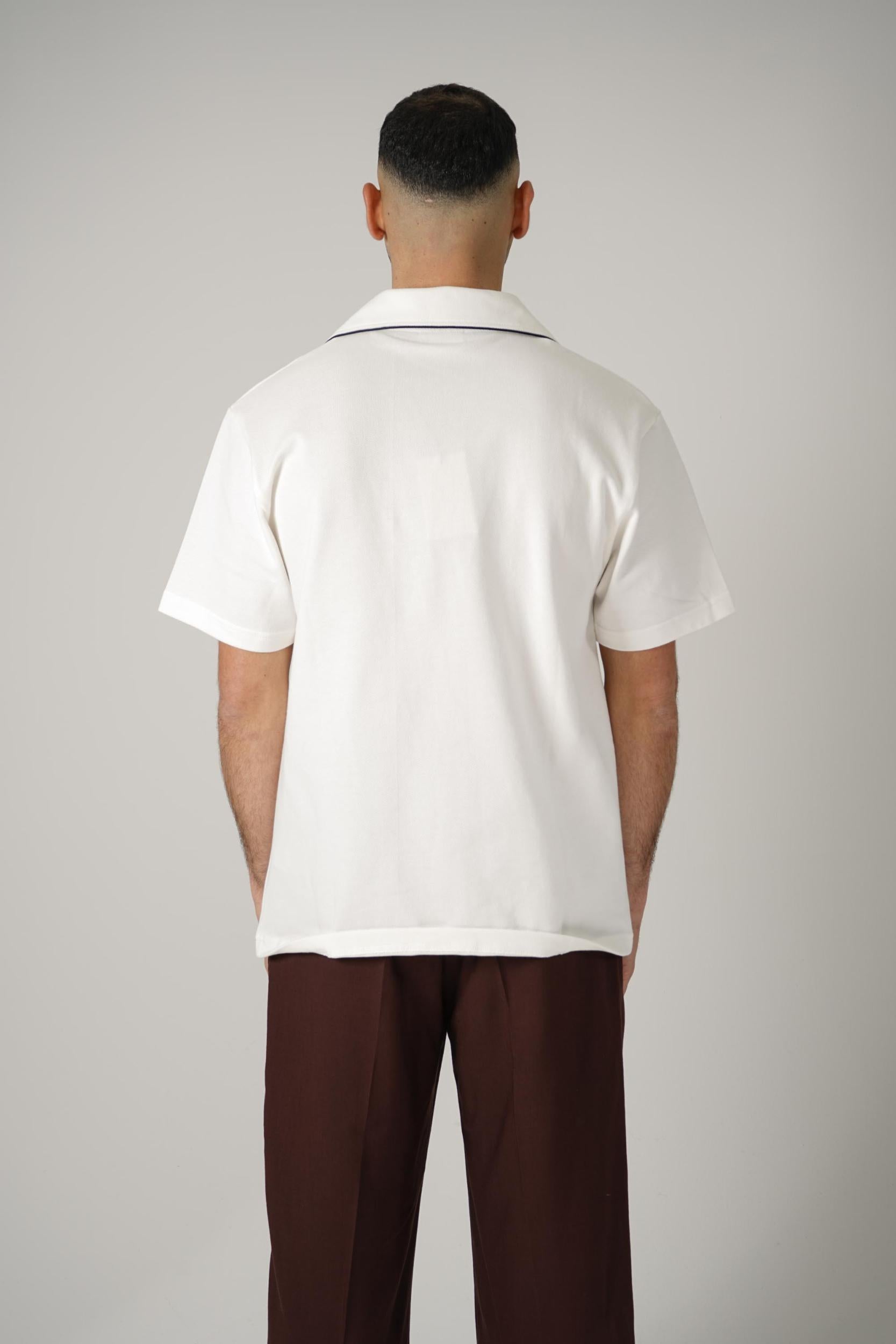 Drôle De Monsieur Polo Drôle Patch Off White