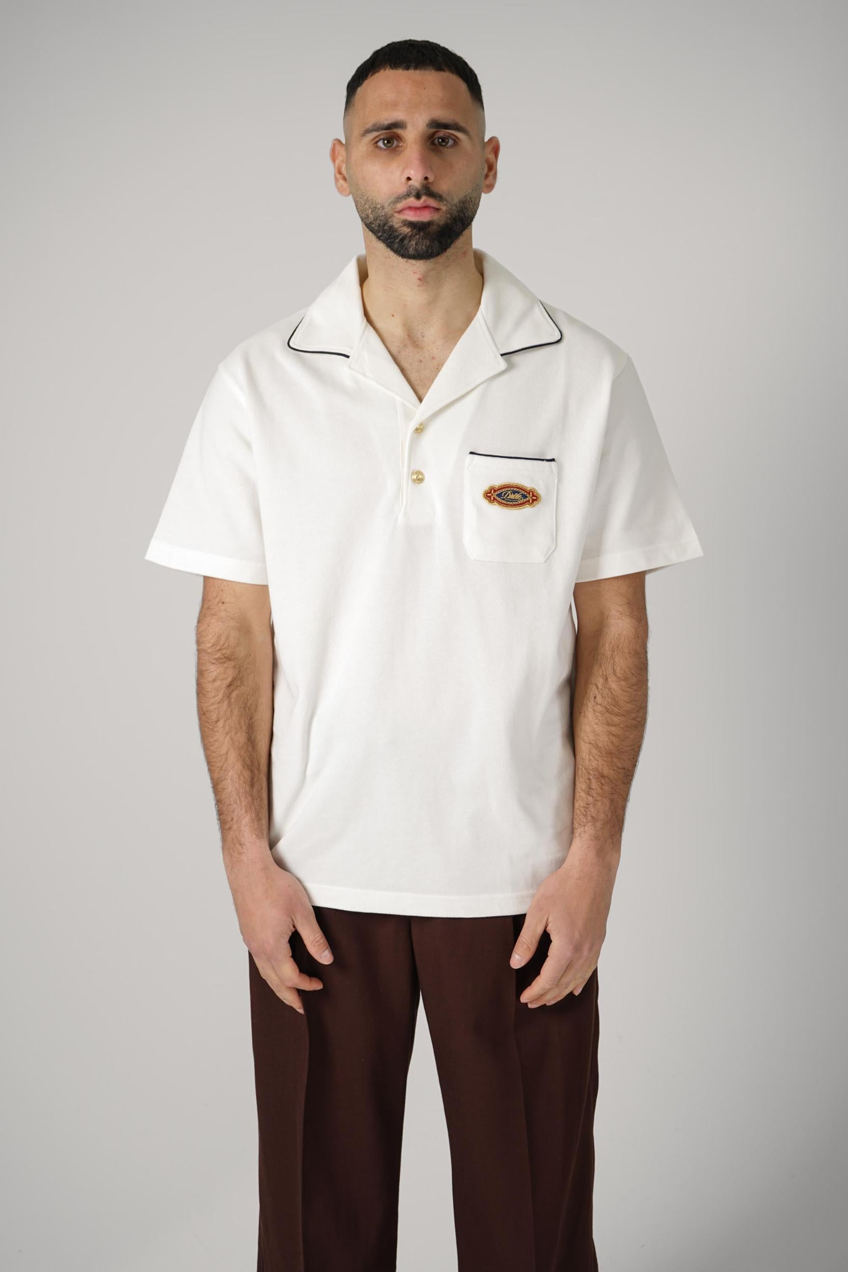 Drôle De Monsieur Polo Drôle Patch Off White