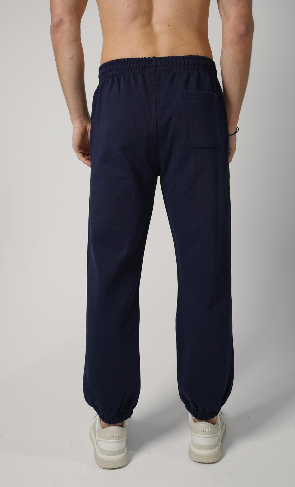 Drôle De Monsieur Sweatpants Slogan Rose Navy