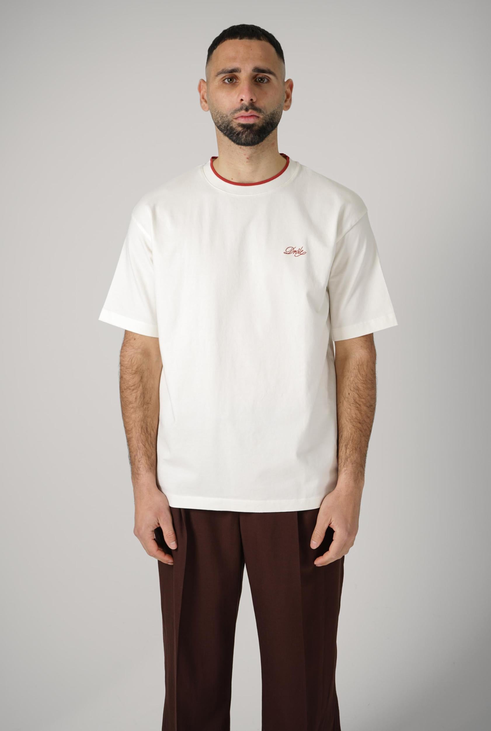 Drôle De Monsieur T-Shirt Drôle Belissima Off White