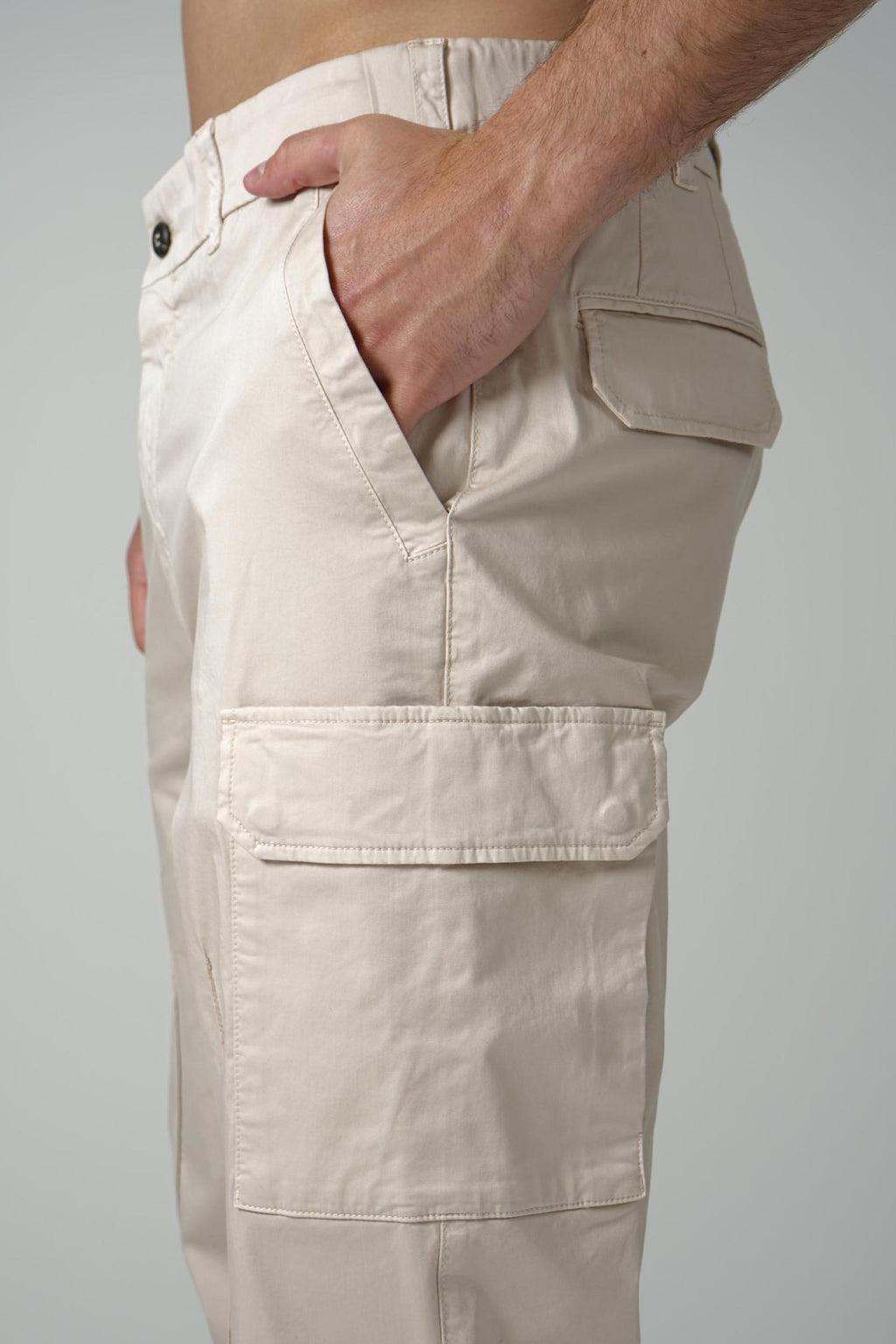 Eleventy Cargo Trisize Chino Beige