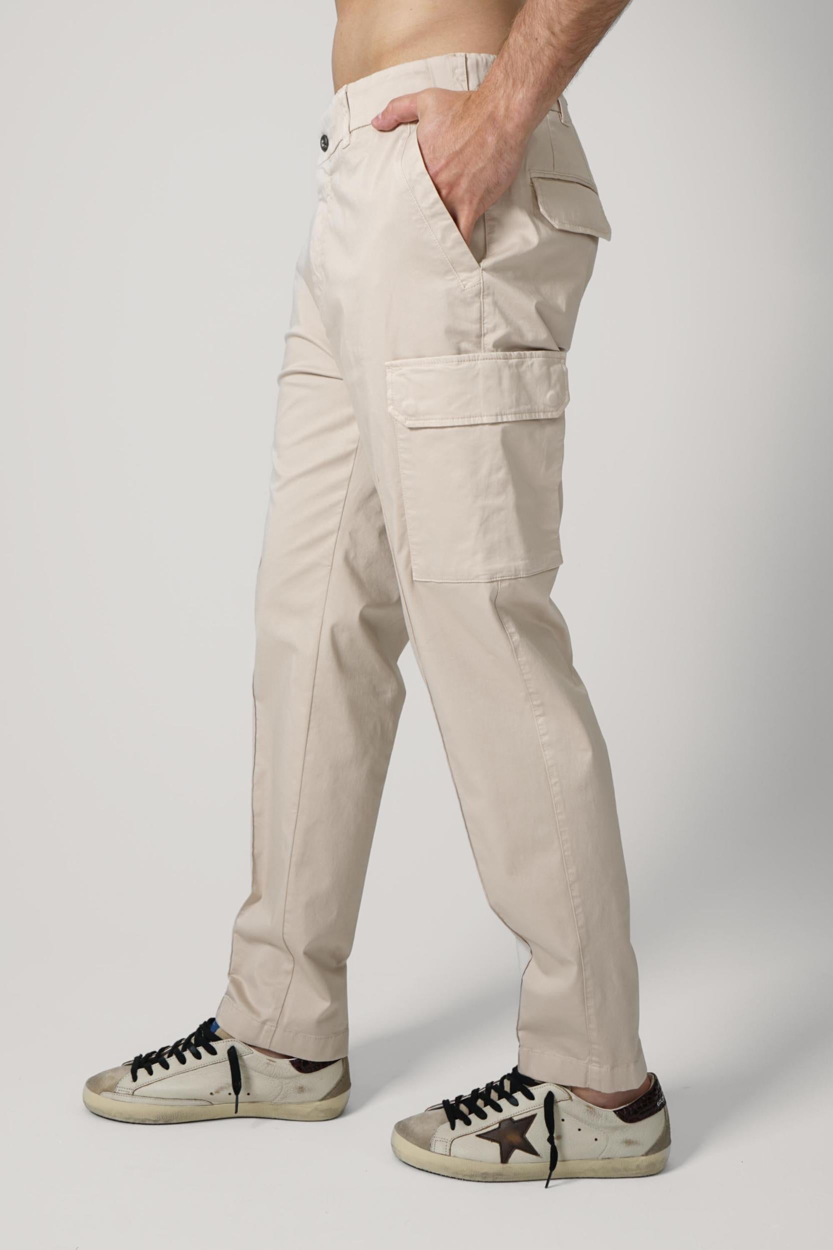 Eleventy Cargo Trisize Chino Beige