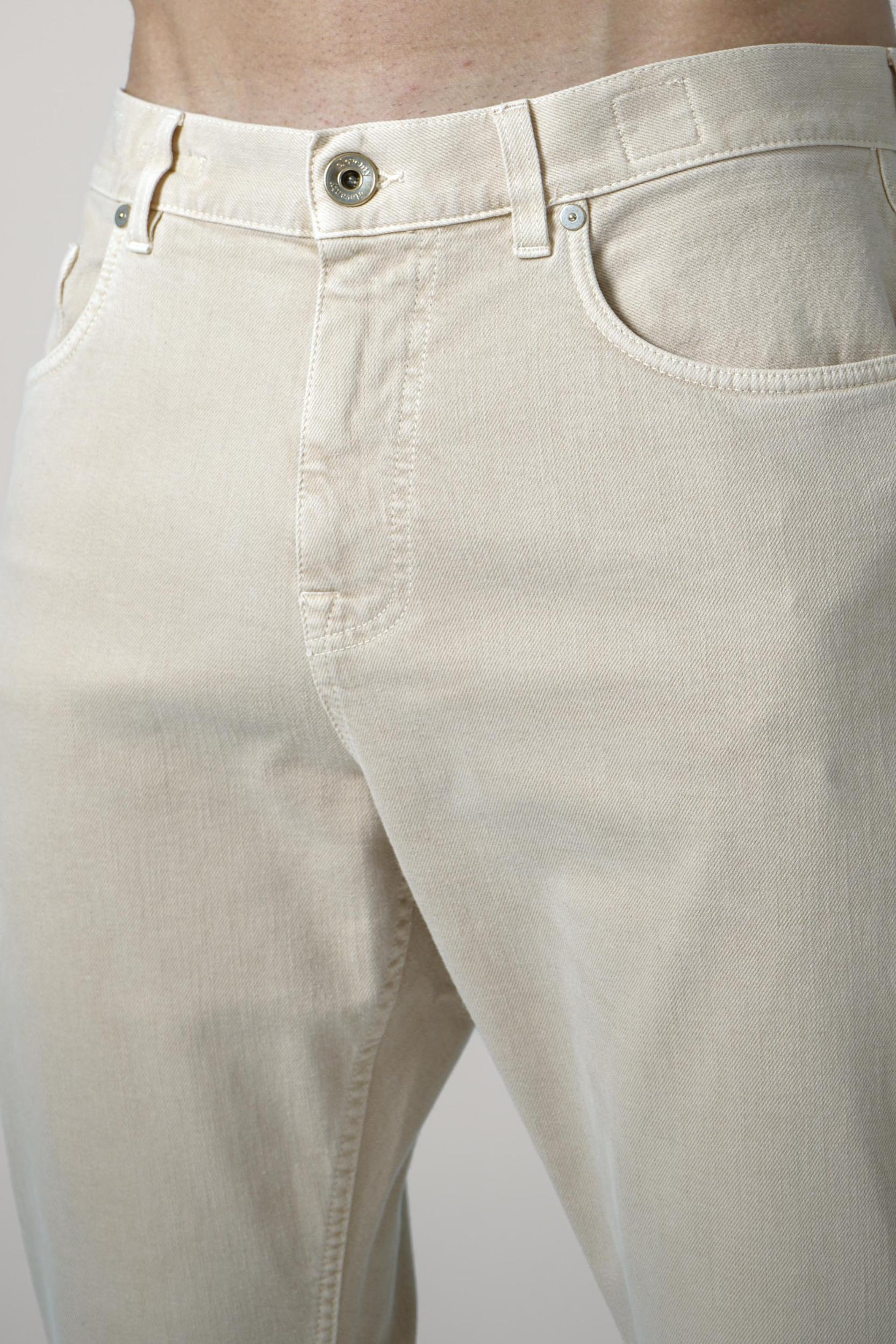 Eleventy Denim Trousers Beige/Sand