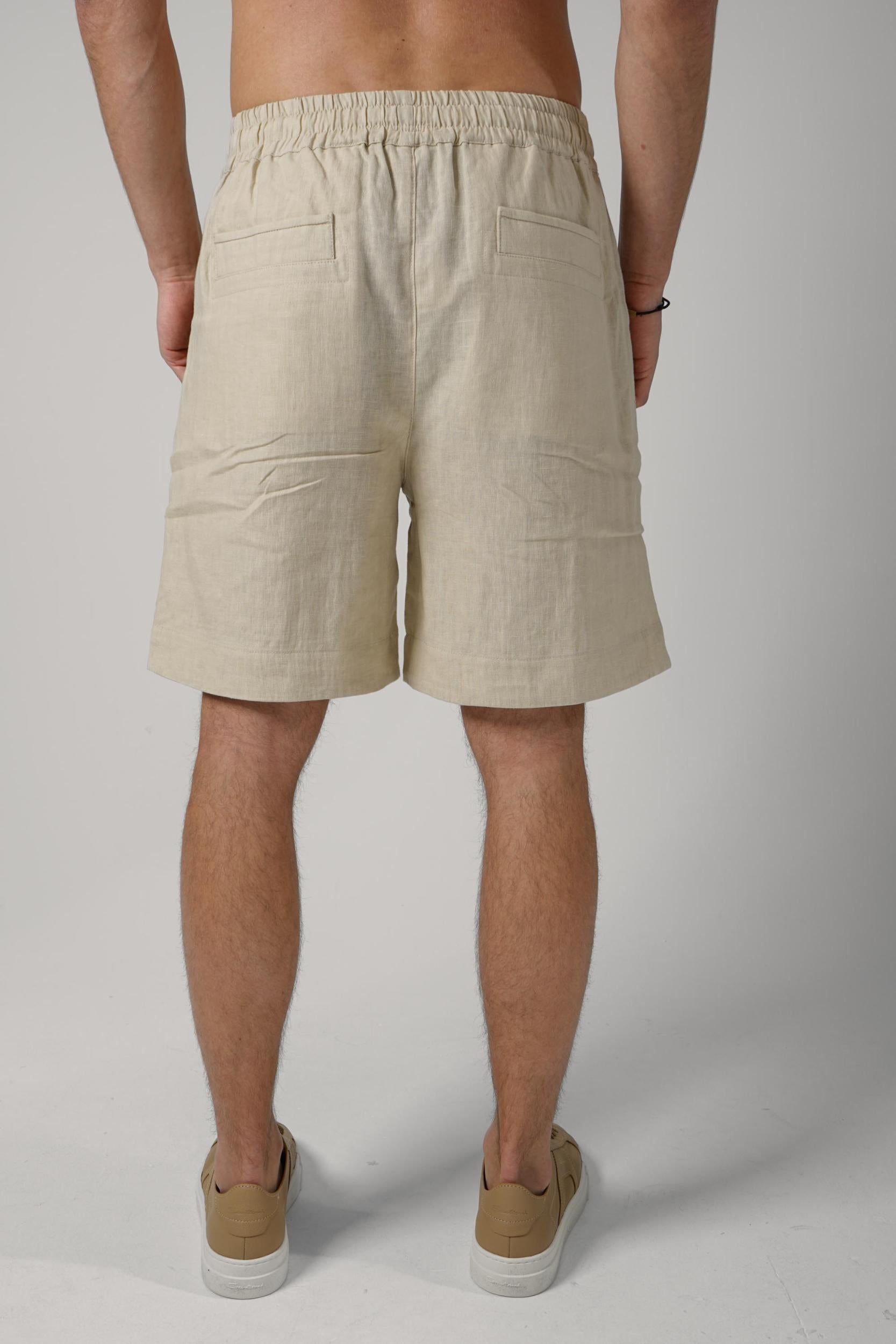 Eleventy Linen Short Sand