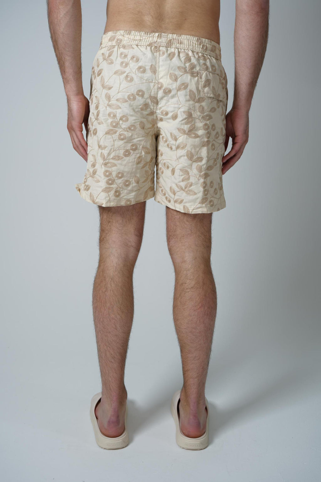 Eleventy Lino Swimshort Beige