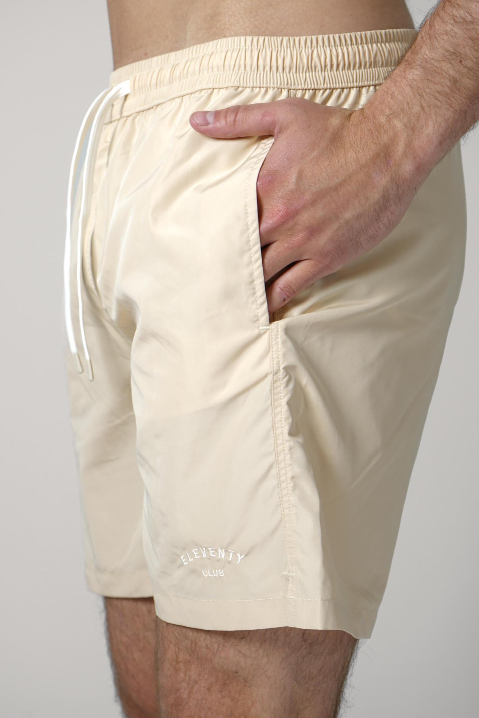 Eleventy Technical Swim Short Beige/Sand