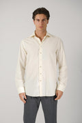 Etro Cotton Pattern Shirt Off White