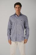 Etro Cotton Shirt Bluegrey