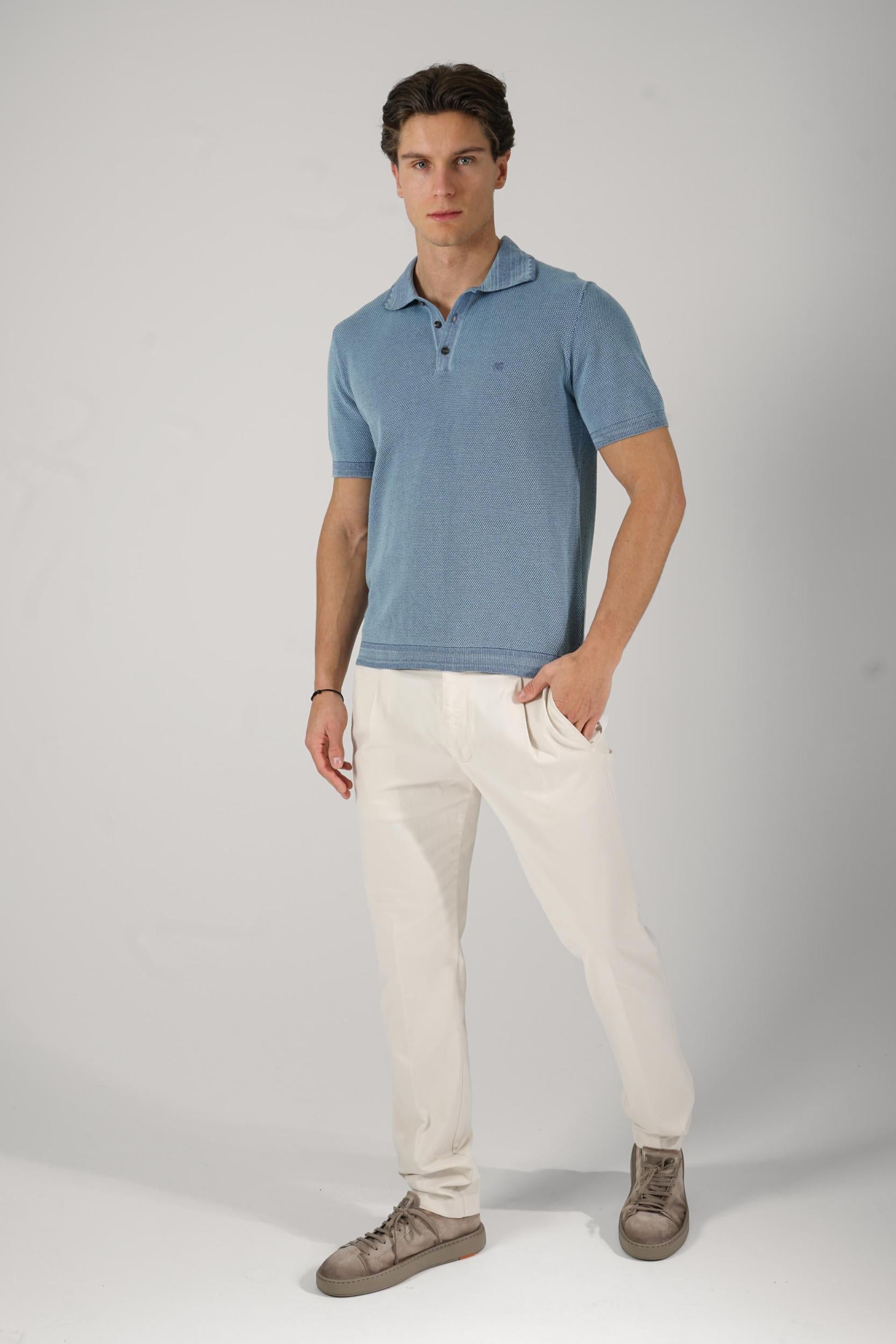 Etro Polo Light Blue