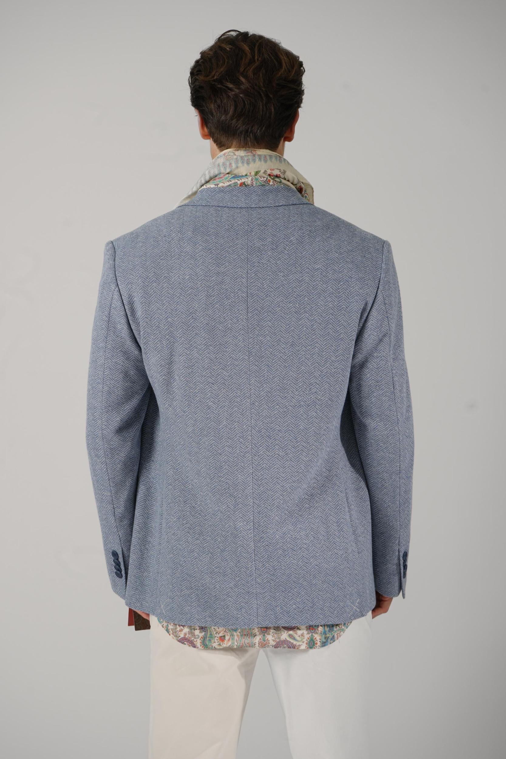 Etro Single Breasted Cotton Jacket