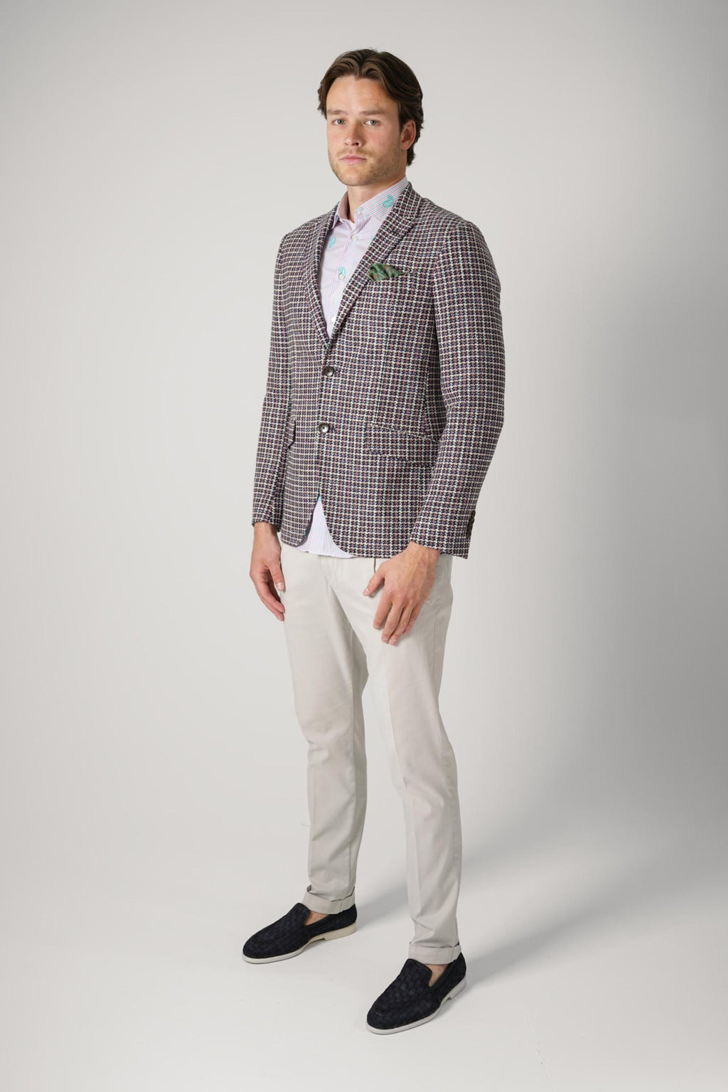 Etro Single Breasted Tweed Jacket