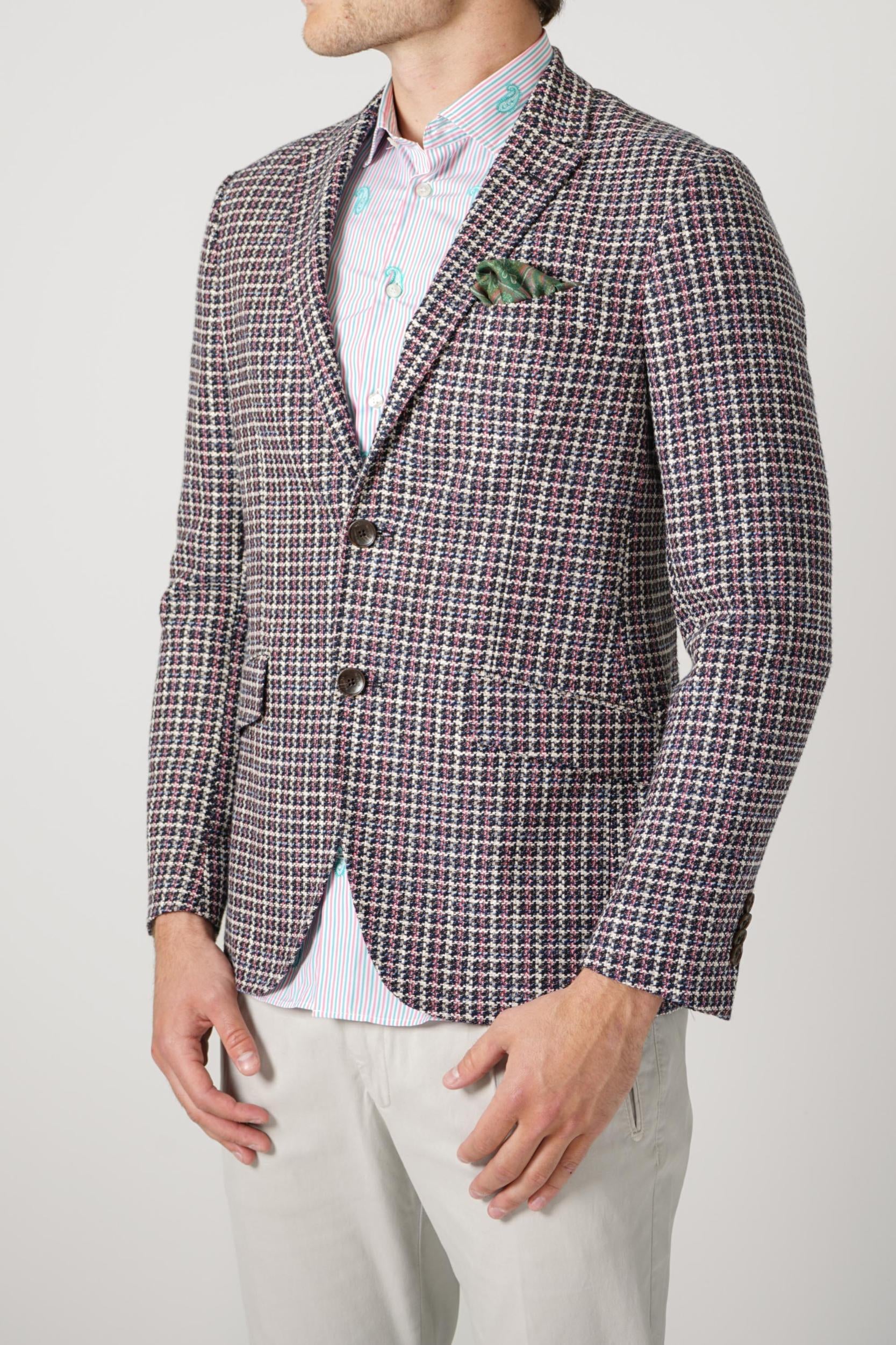 Etro Single Breasted Tweed Jacket