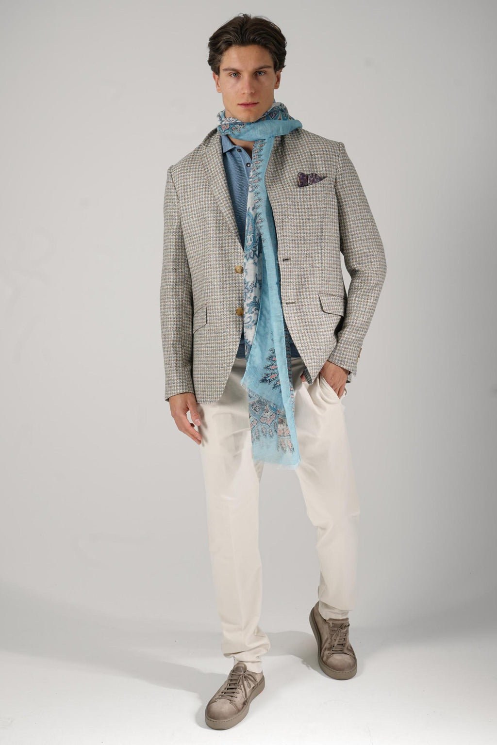 Etro Single Breasted Wool Jacket
