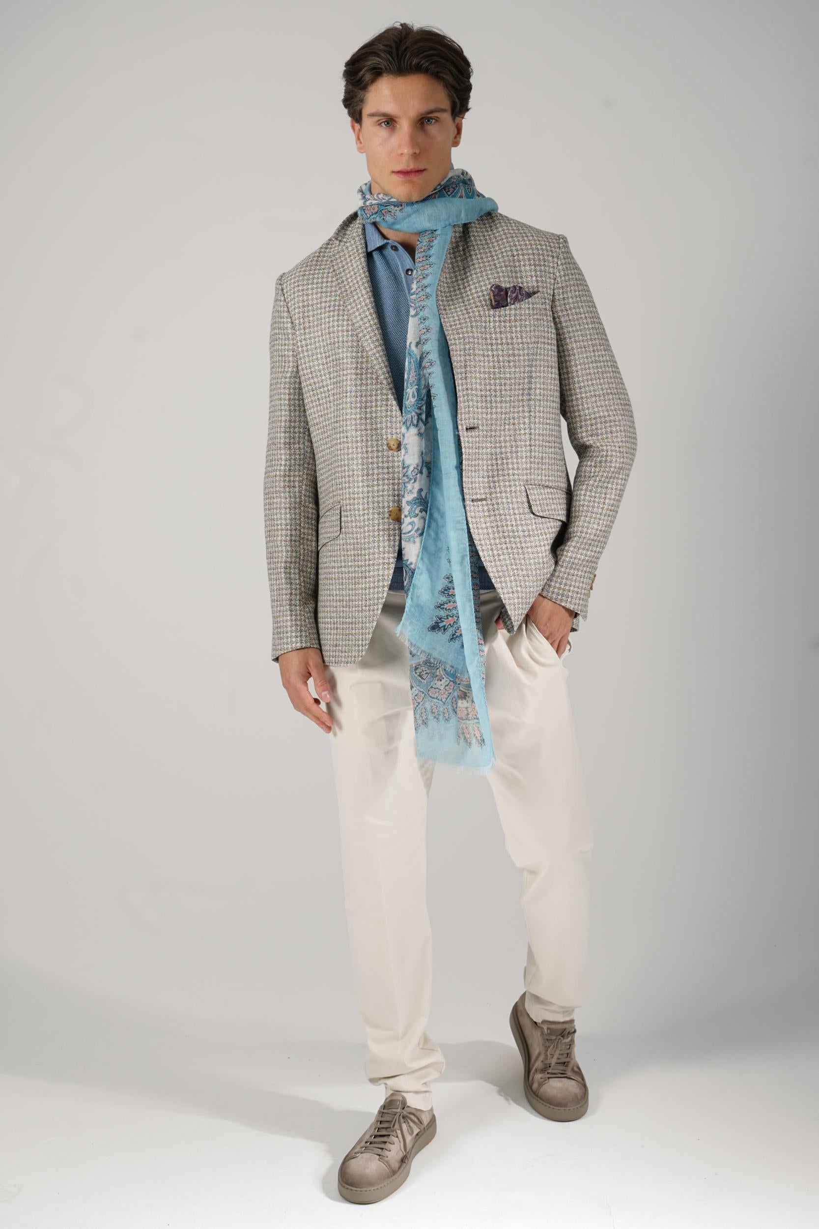 Etro Single Breasted Wool Jacket