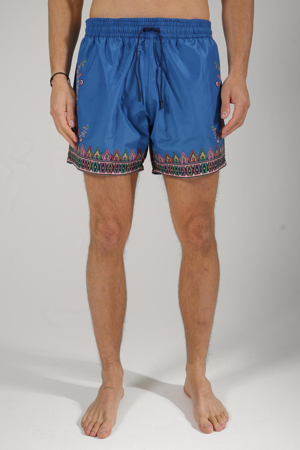 Etro Swimming Shorts Blue