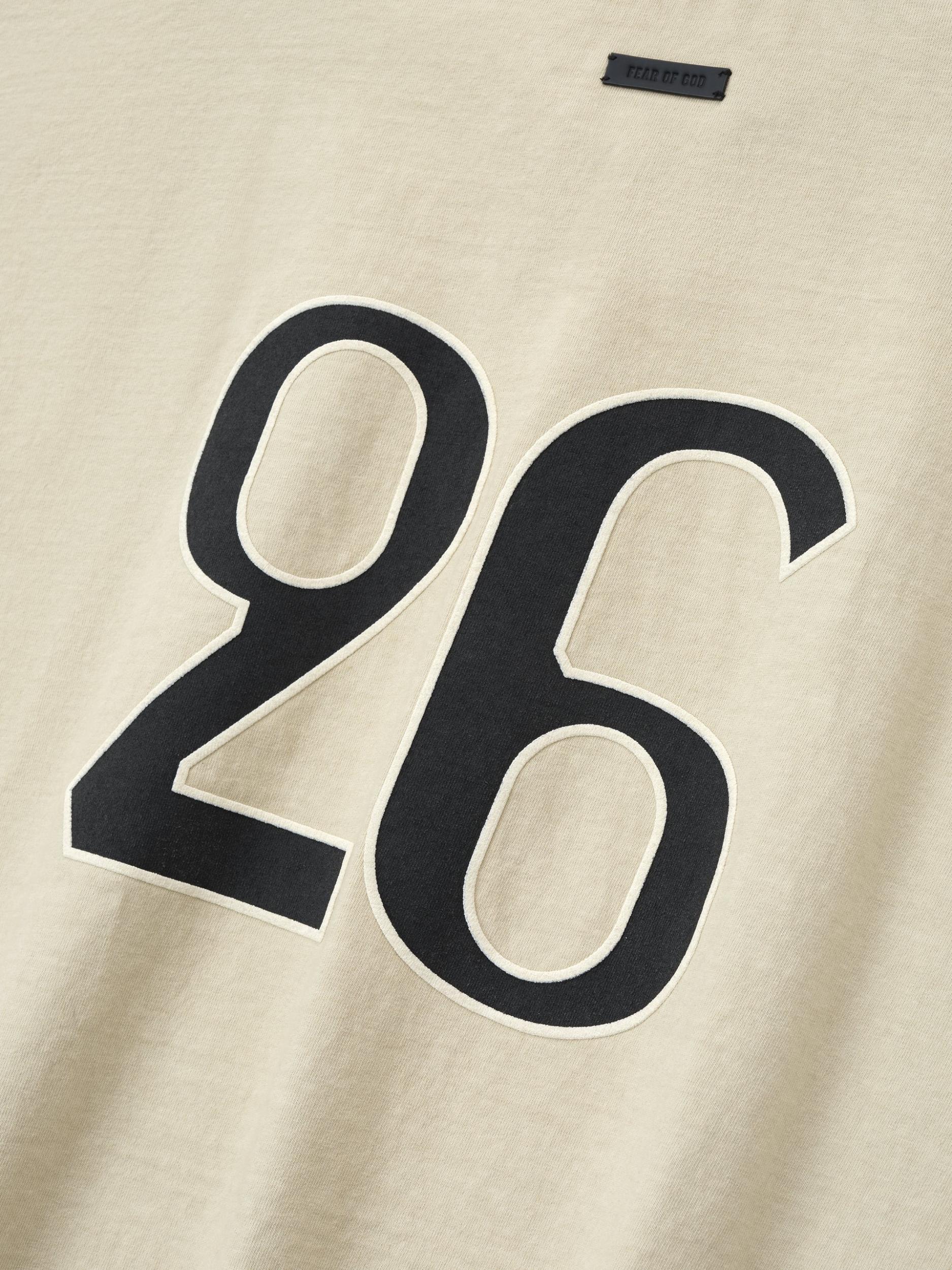 Fear Of God ''Fg, 26&Quot; Tee Dirty Ivory
