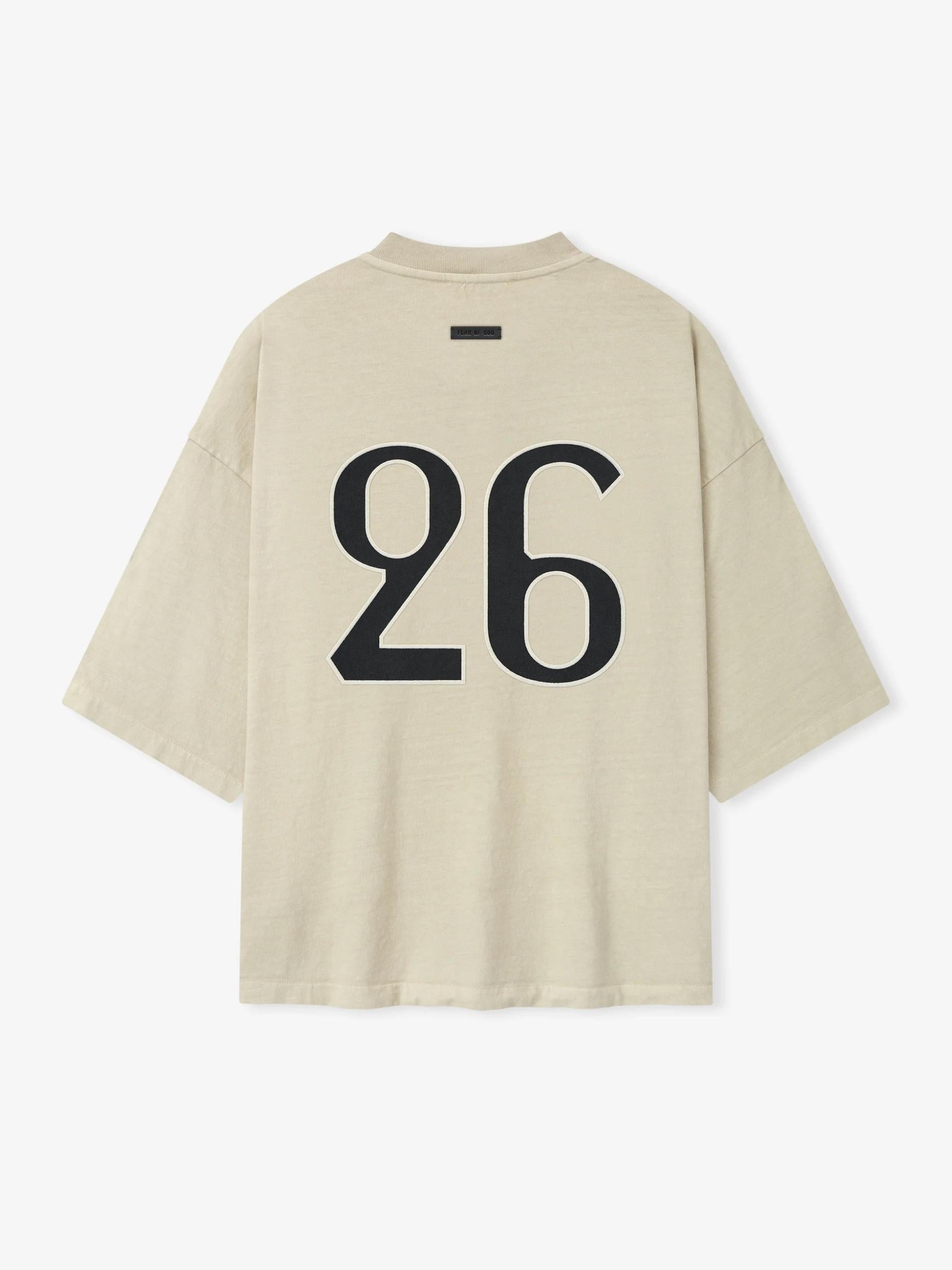 Fear Of God ''Fg, 26&Quot; Tee Dirty Ivory