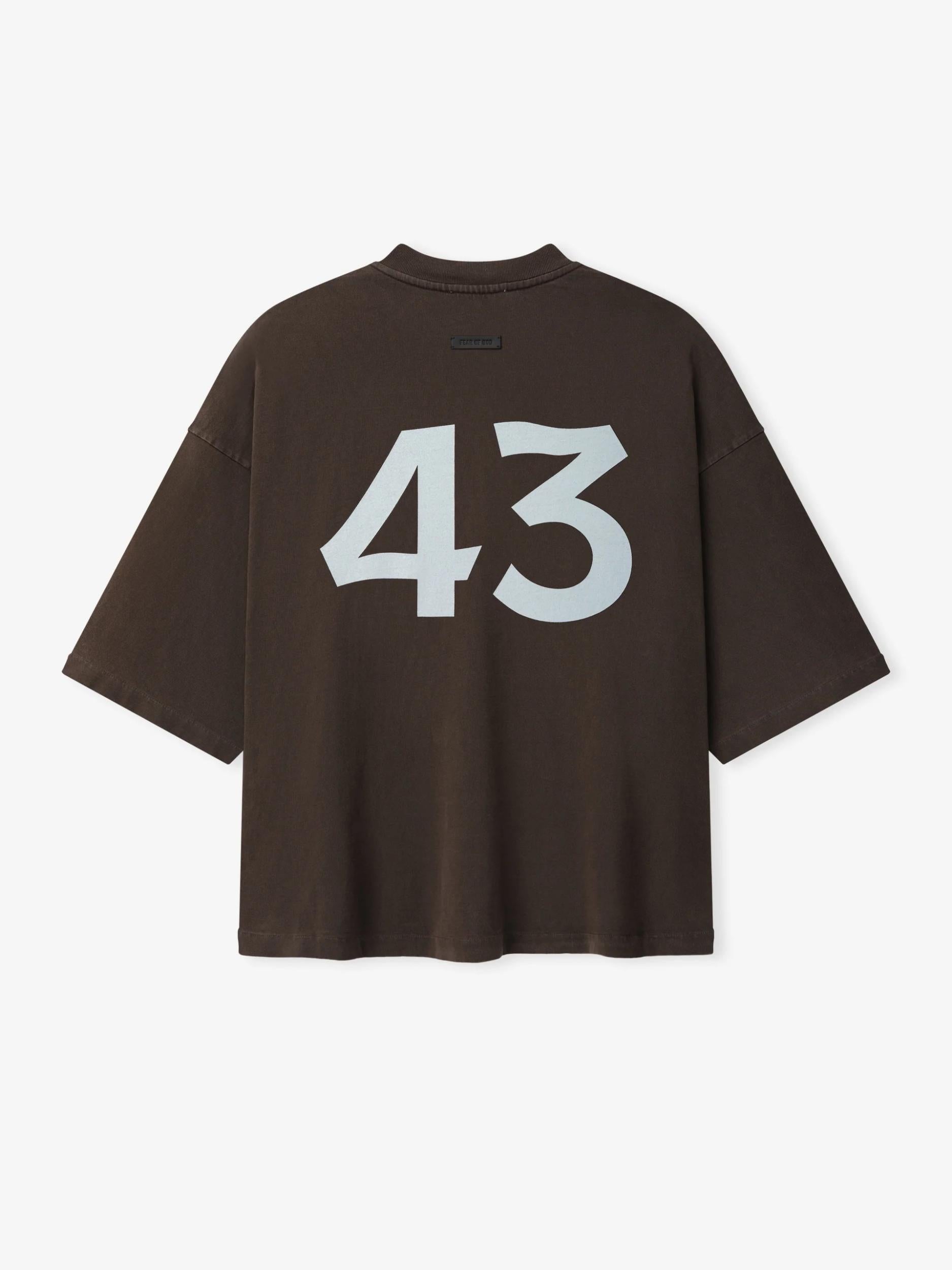 Fear Of God 43 Tee Dark Brown