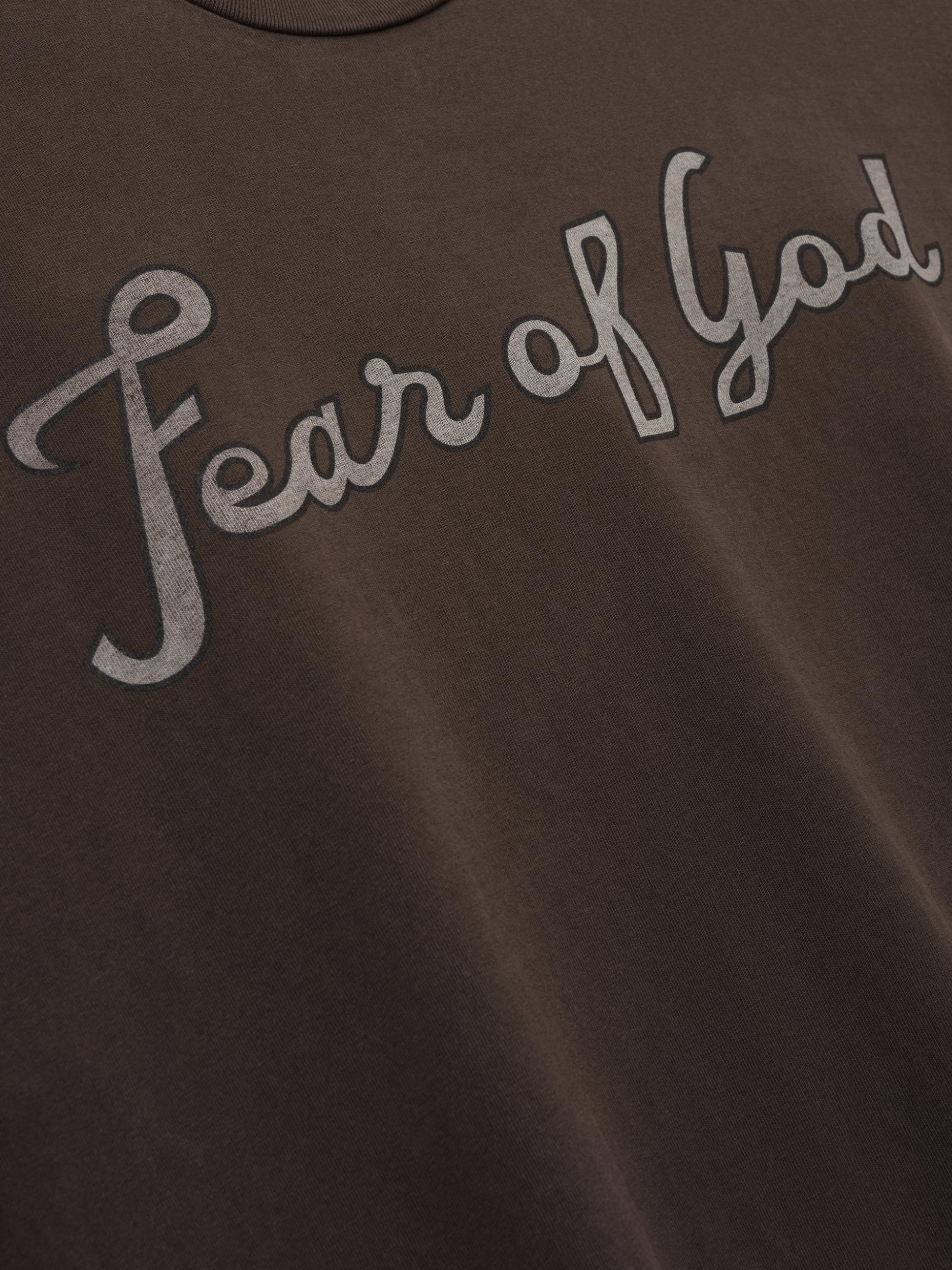 Fear Of God 43 Tee Dark Brown