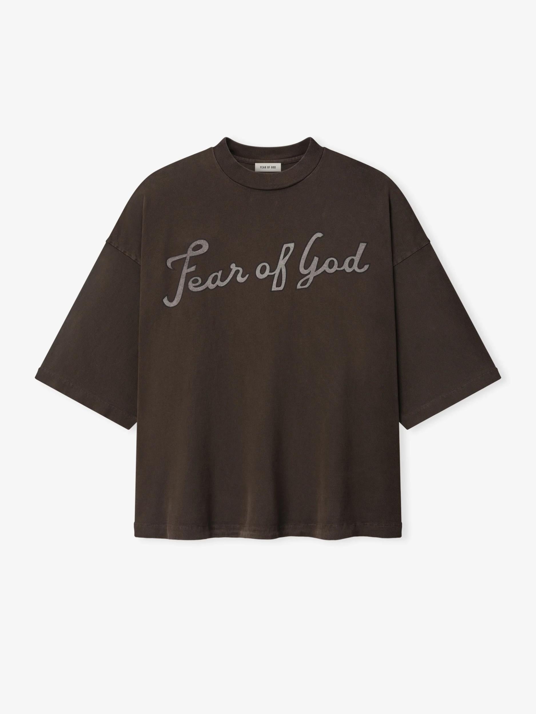 Fear Of God 43 Tee Dark Brown
