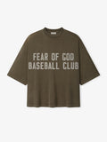 Fear Of God Baseball Club Tee Faded Brown